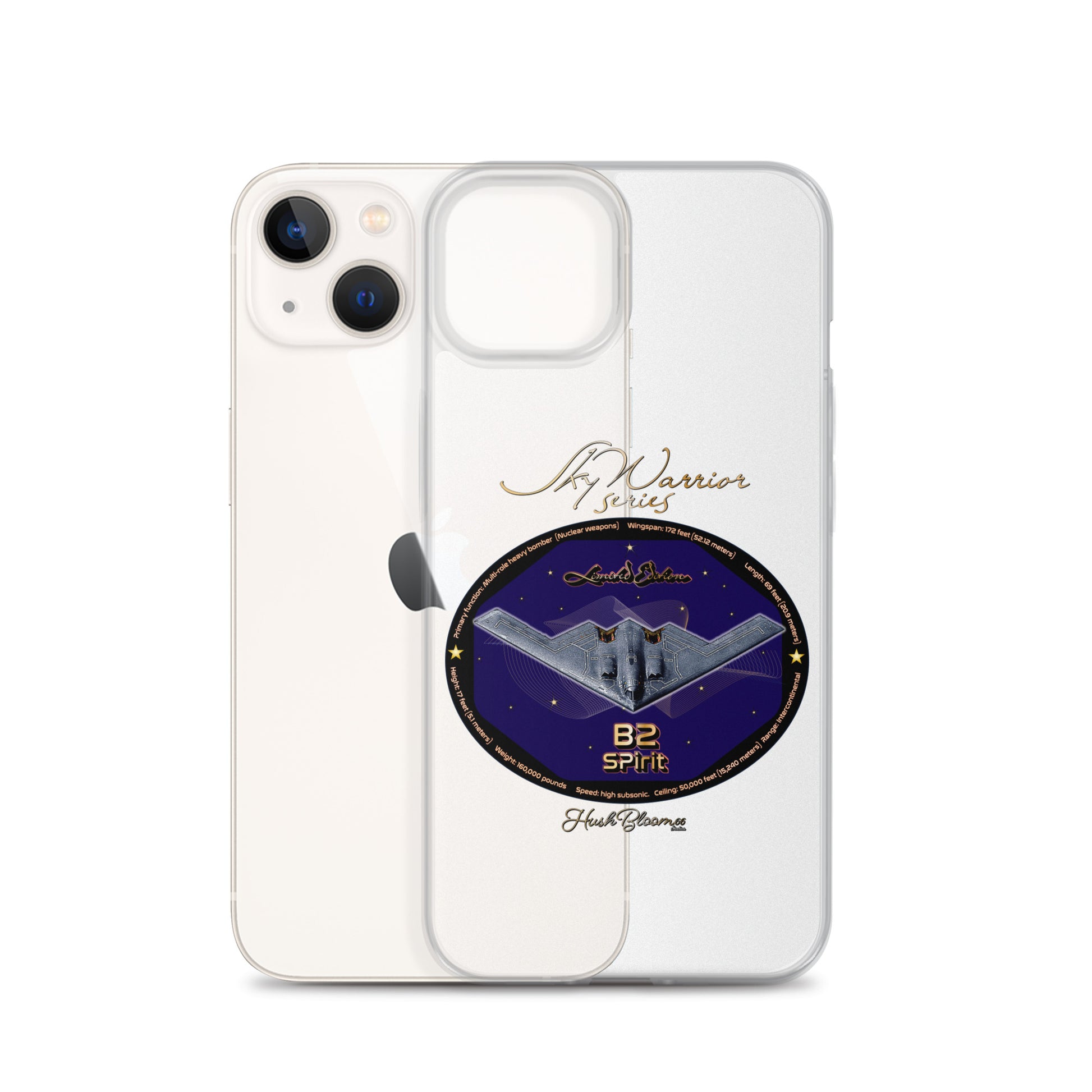 Clear - B2 Spirit (Limited Edition) Clear Case for iPhone