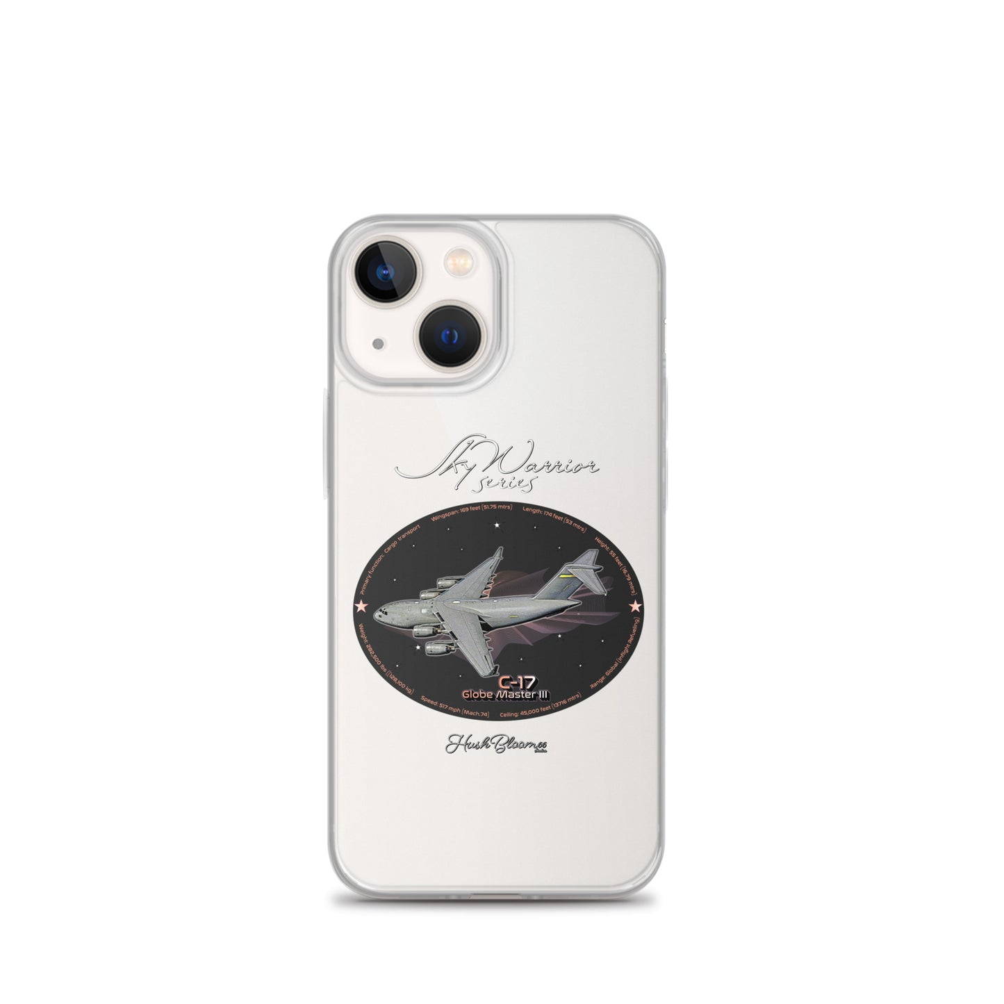 Clear - C17 Globe Master III Clear Case for iPhone