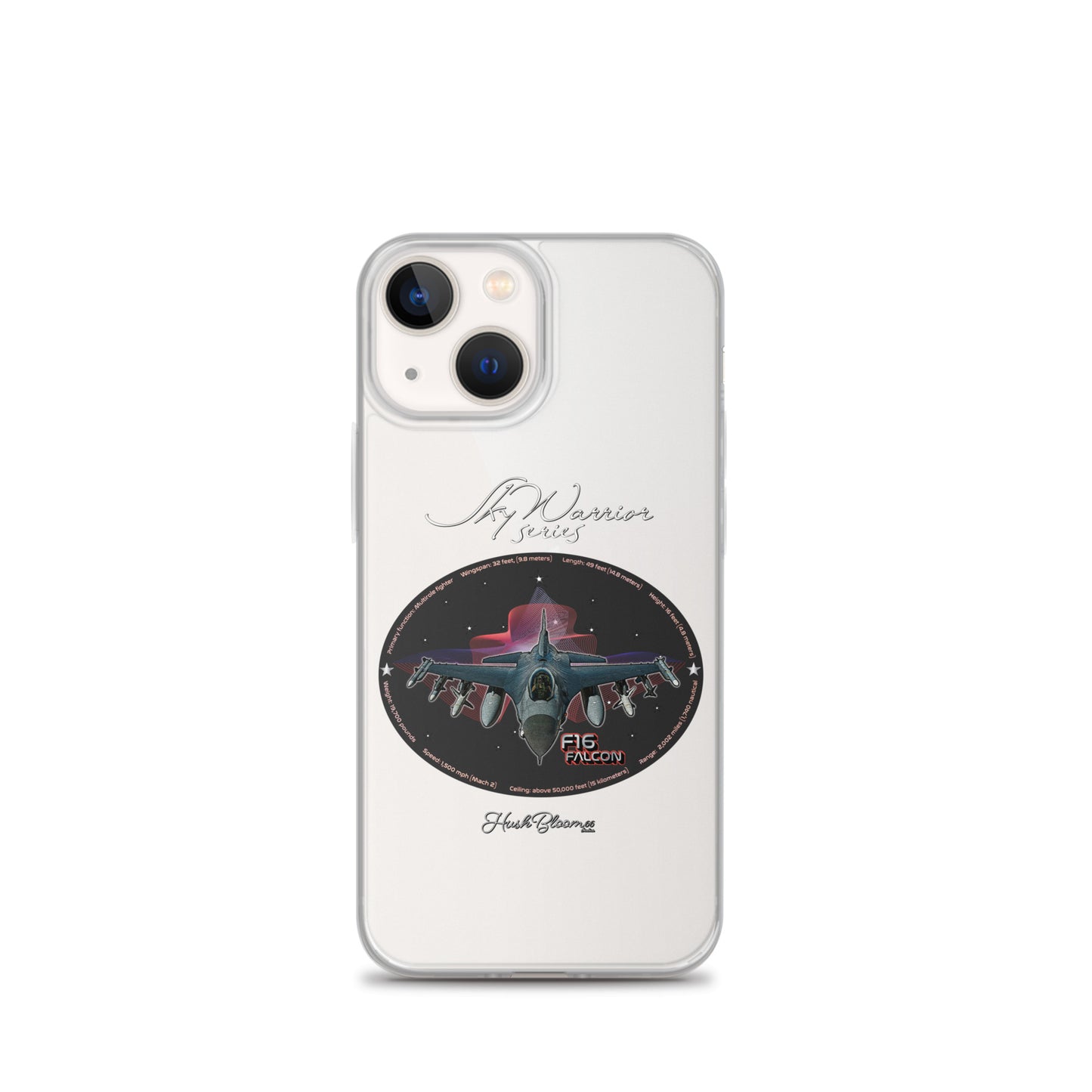Clear - F16 Falcon Clear Case for iPhone