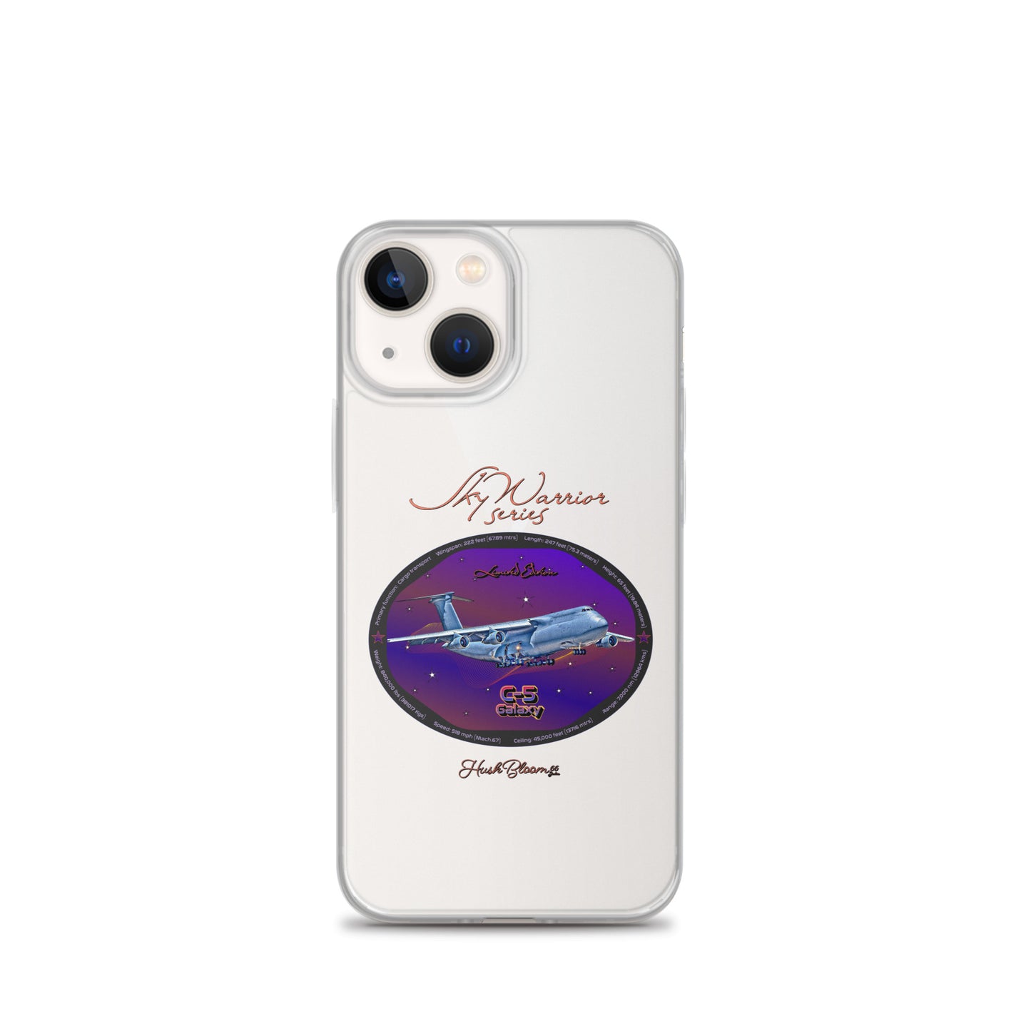 Clear - C5 Galaxy (Limited Edition) Clear Case for iPhone