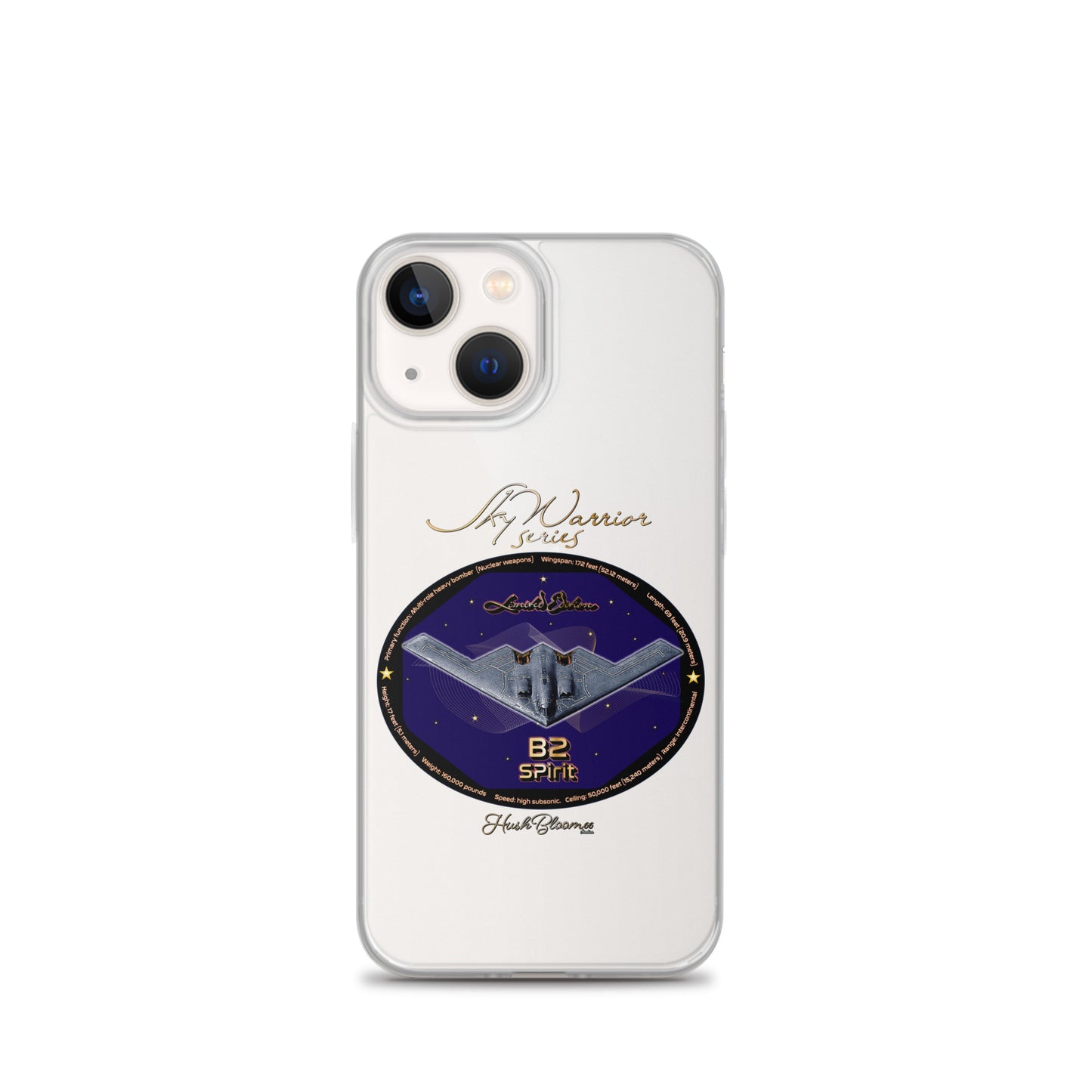 Clear - B2 Spirit (Limited Edition) Clear Case for iPhone