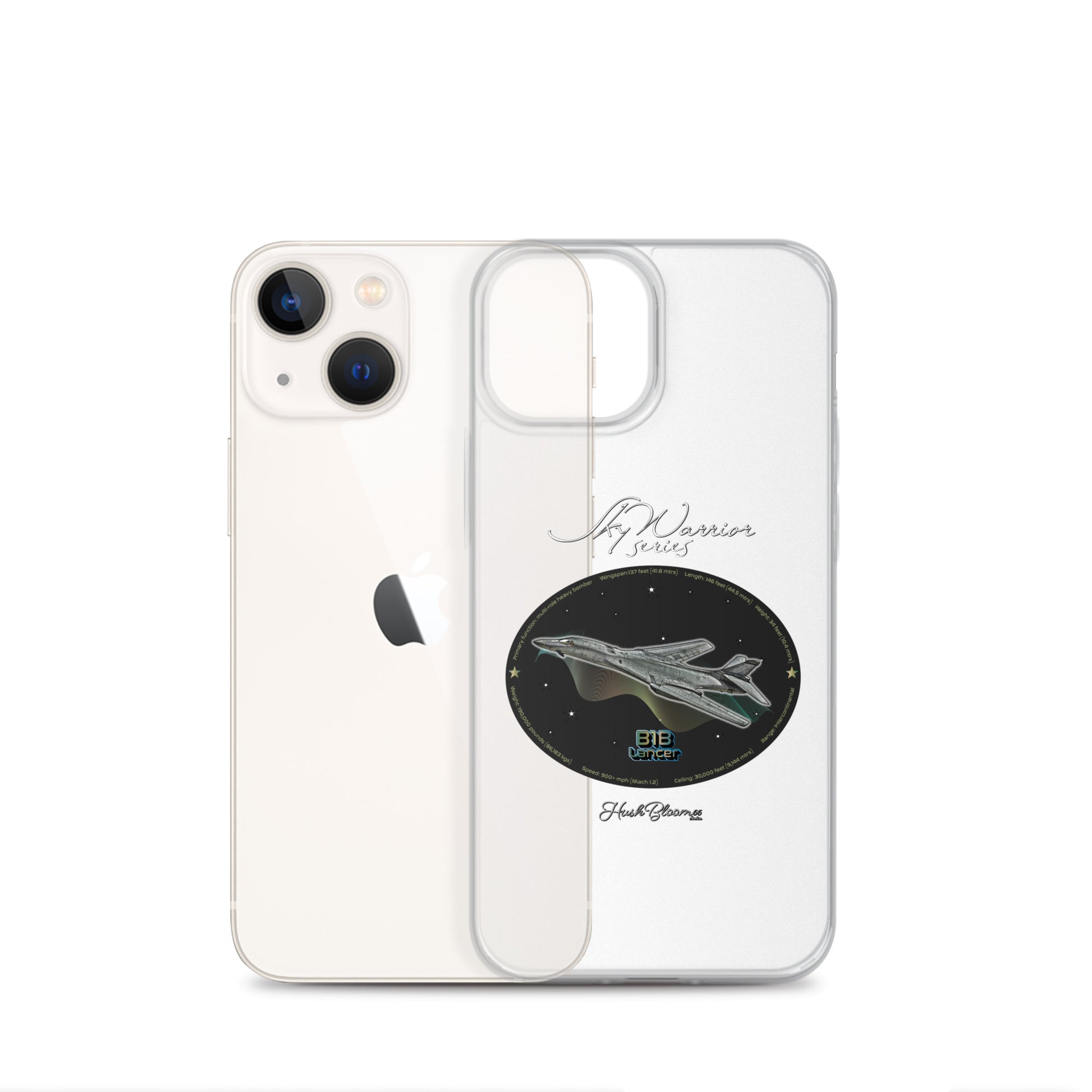 Clear - B1B Lancer Clear Case for iPhone