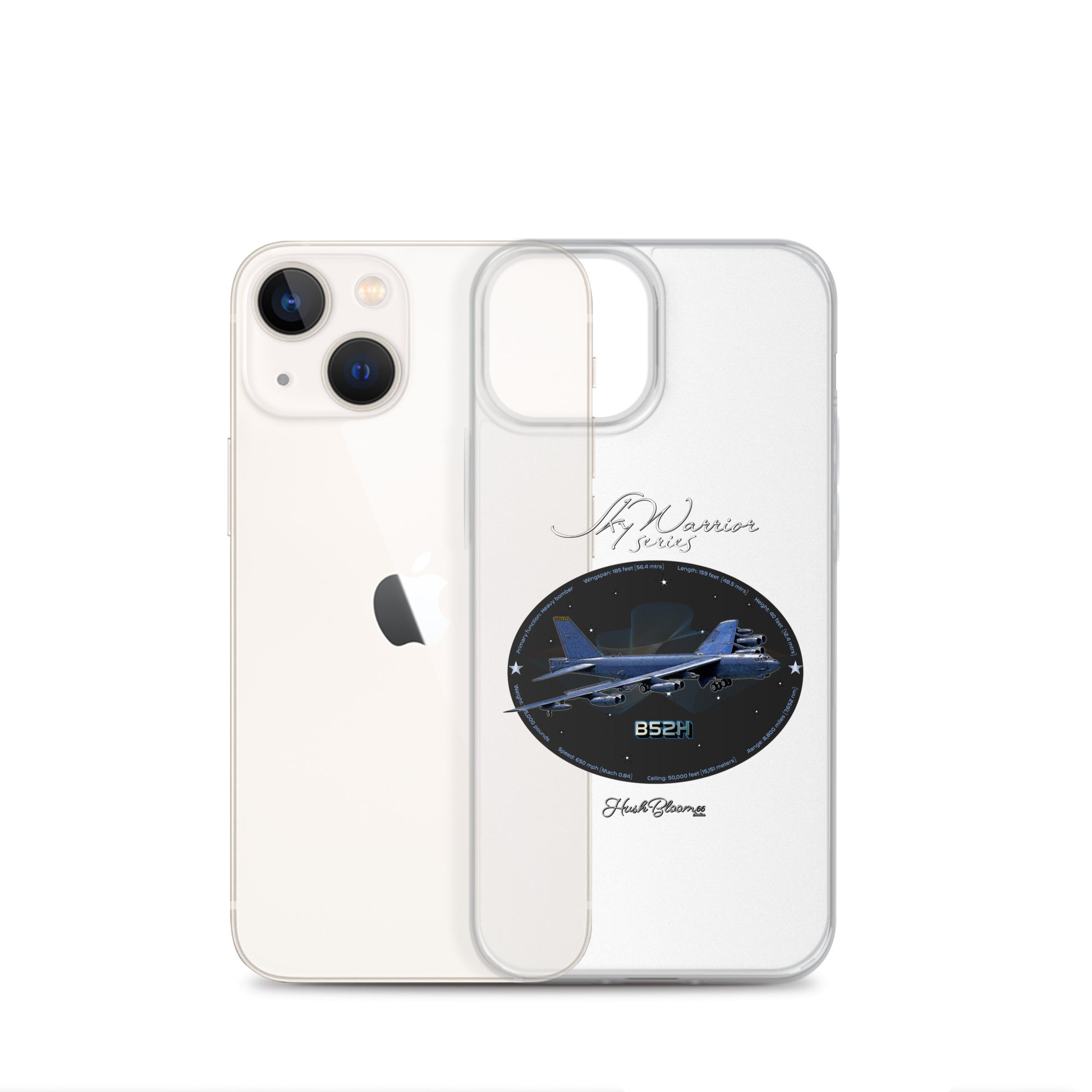 Clear - B52H Stratofortress Clear Case for iPhone