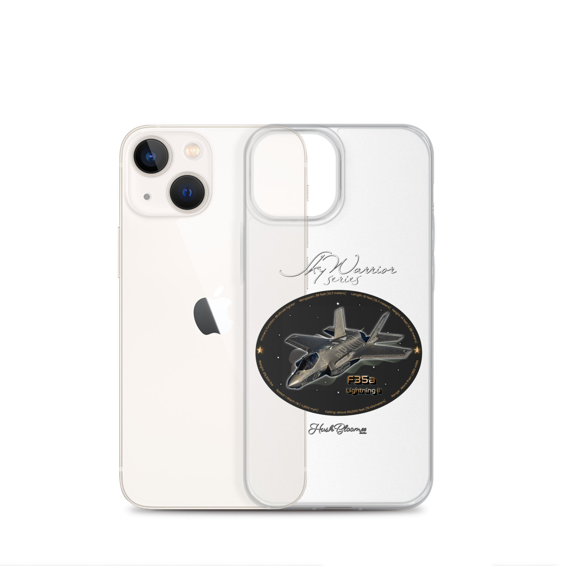 Clear - F35A Lightning Clear Case for iPhone