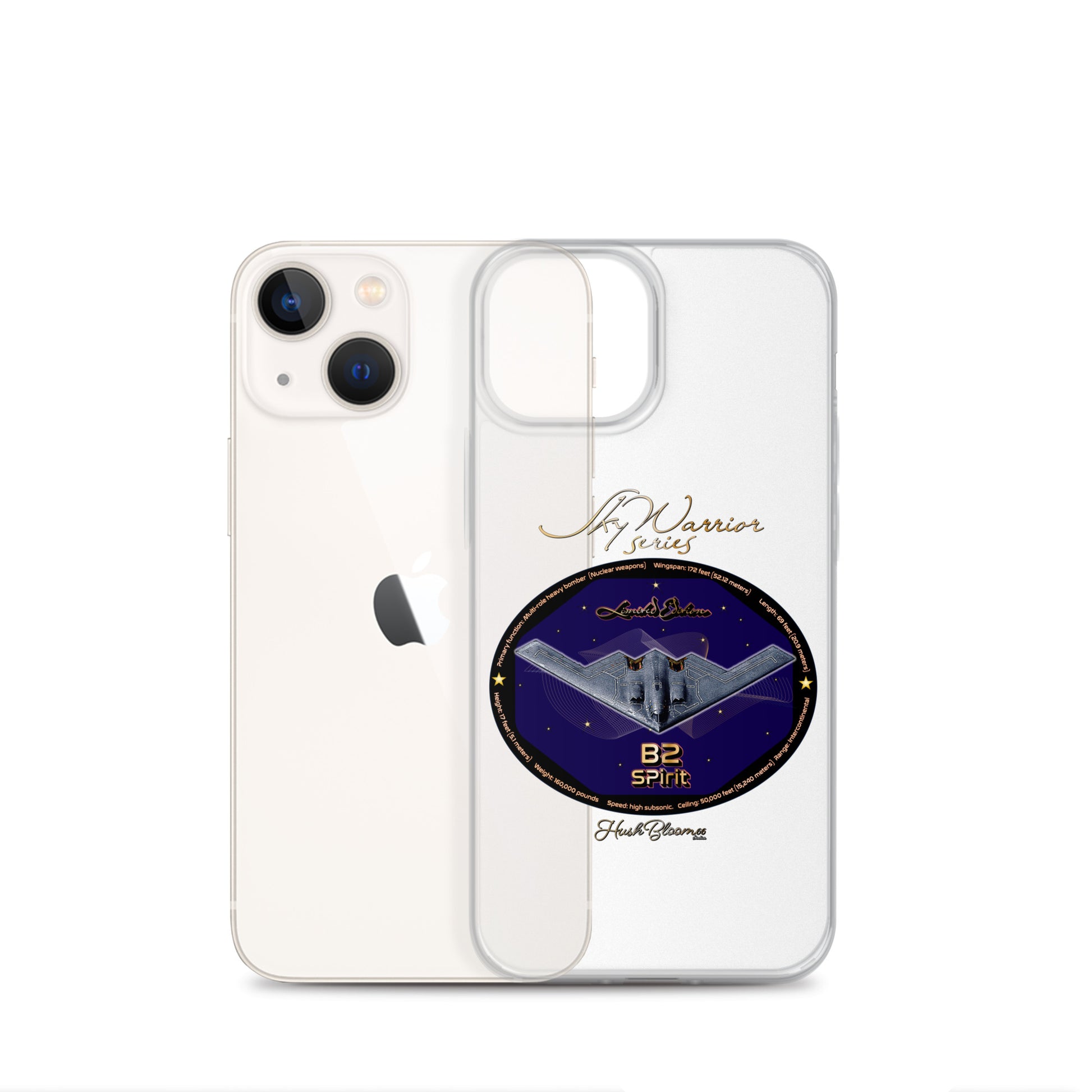 Clear - B2 Spirit (Limited Edition) Clear Case for iPhone