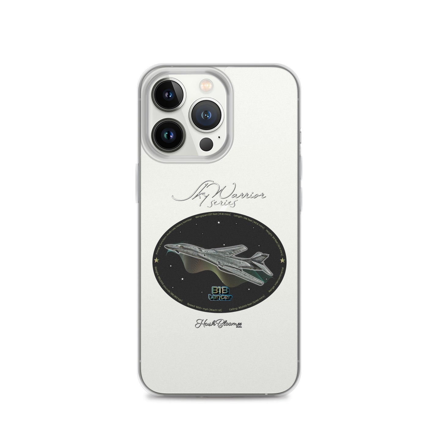 Clear - B1B Lancer Clear Case for iPhone