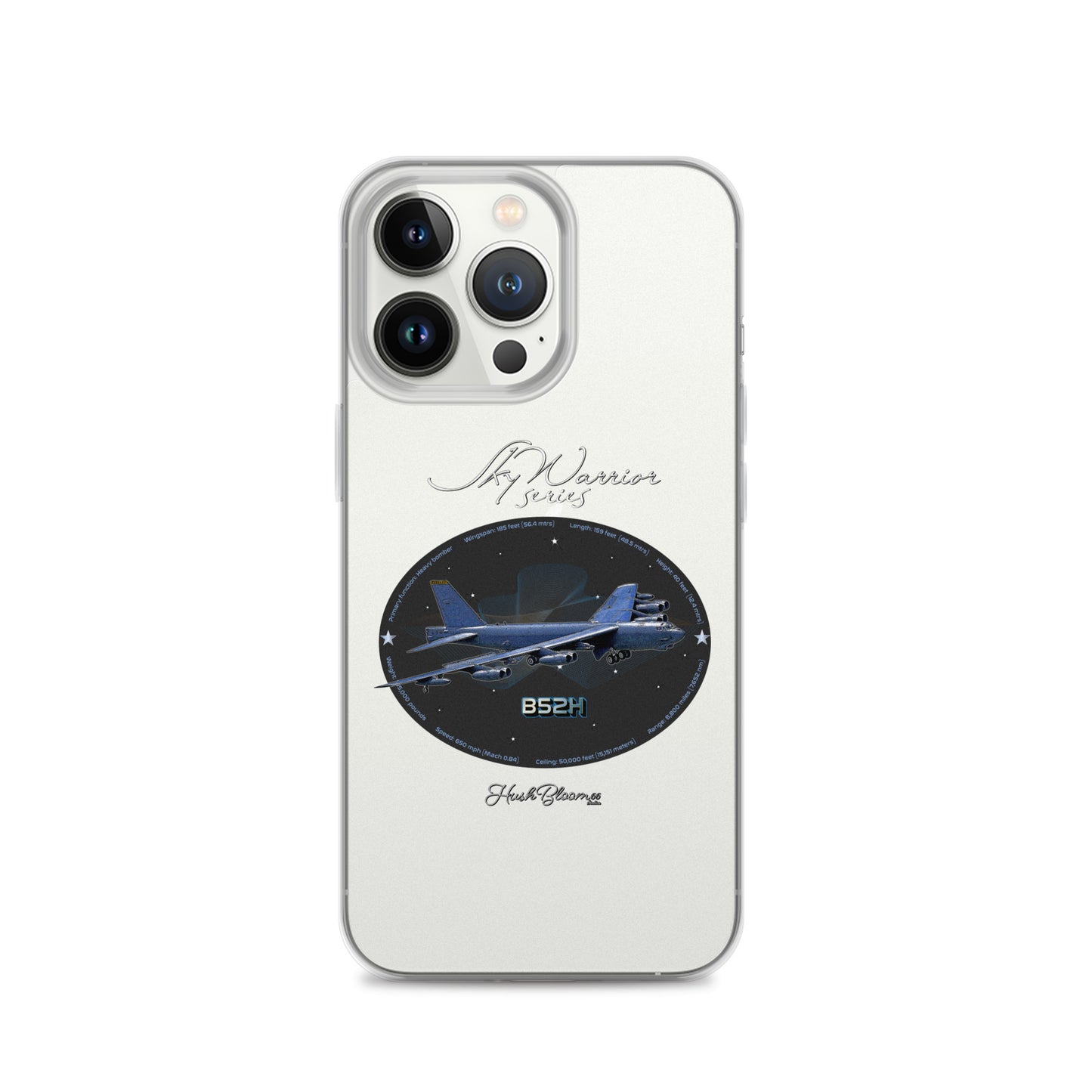 Clear - B52H Stratofortress Clear Case for iPhone