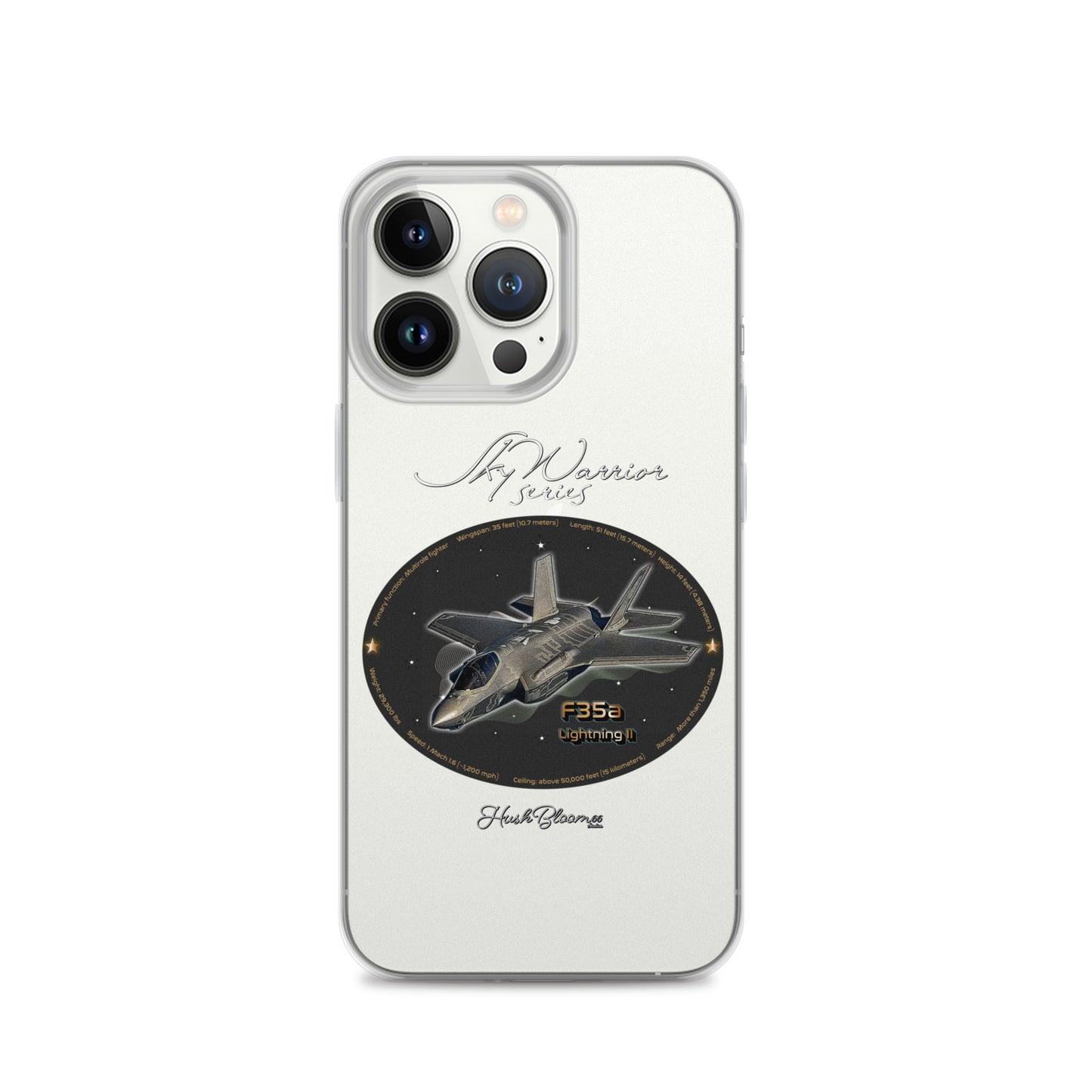 Clear - F35A Lightning Clear Case for iPhone