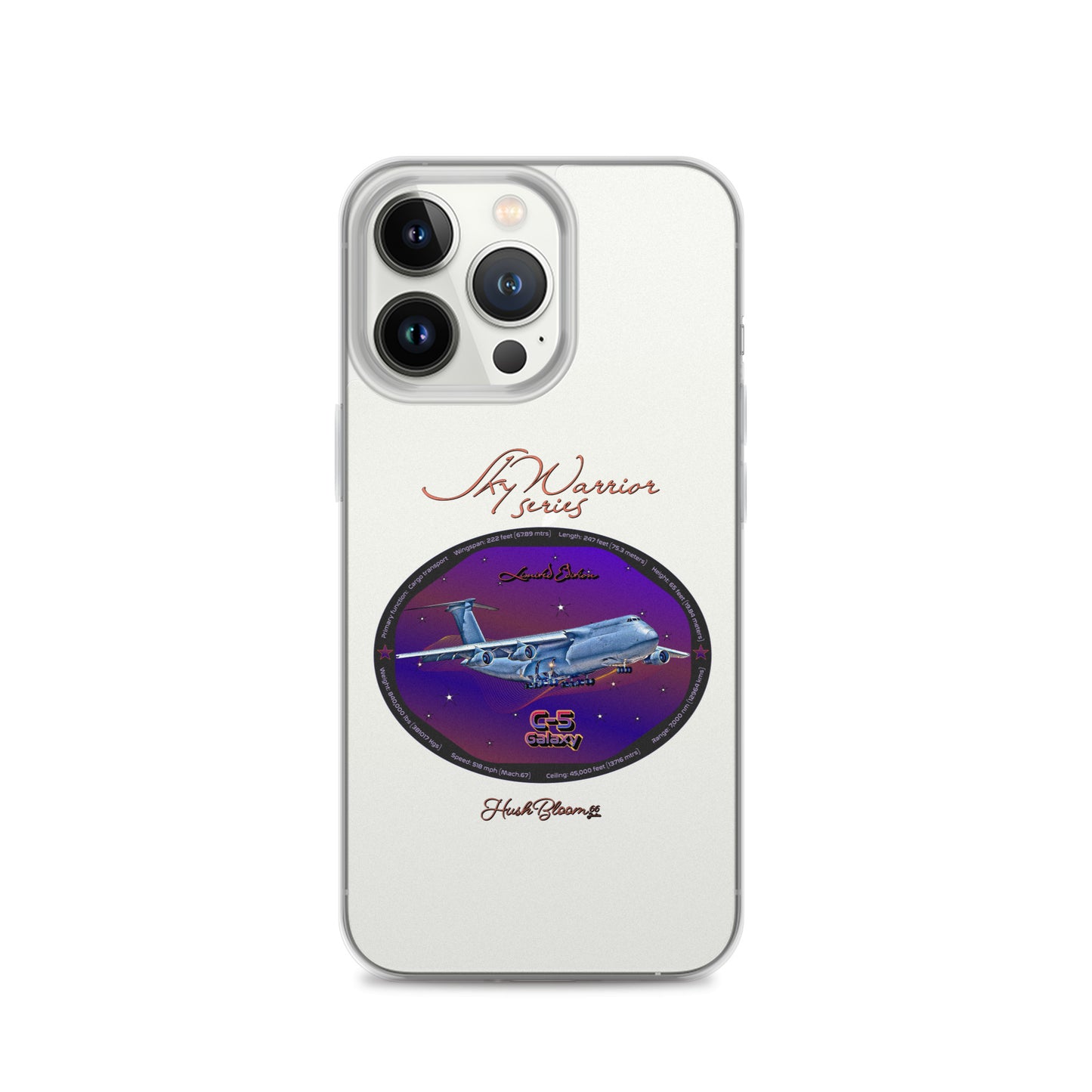 Clear - C5 Galaxy (Limited Edition) Clear Case for iPhone