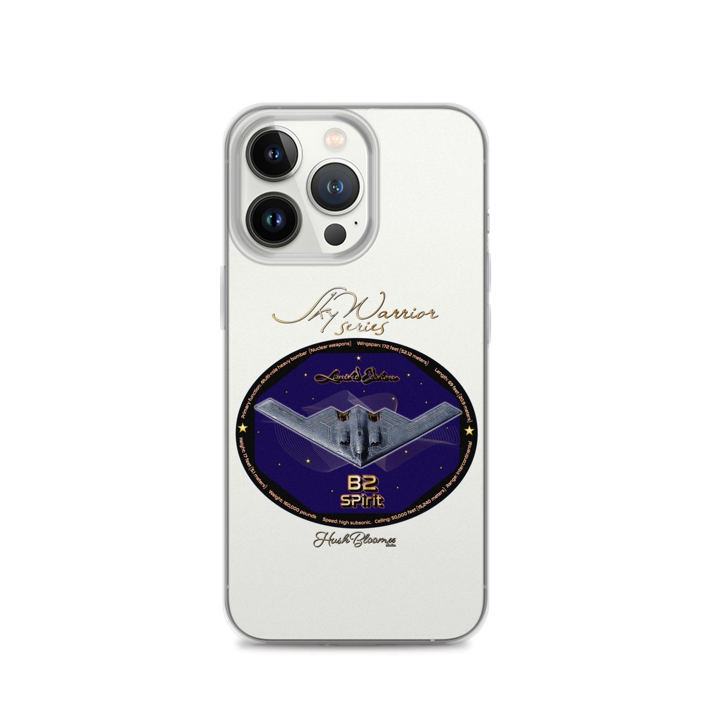 B2 Spirit (Limited Edition) Clear Case for iPhone
