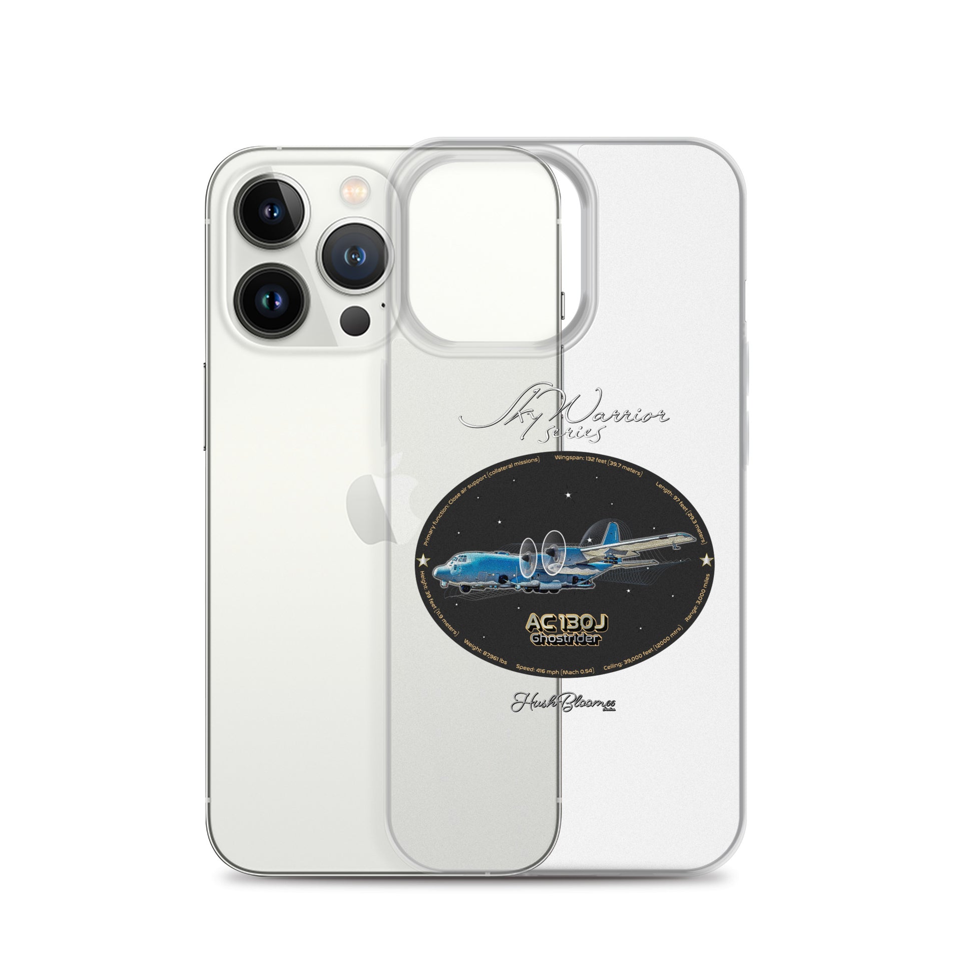 Clear - AC130J Ghostrider Clear Case for iPhone
