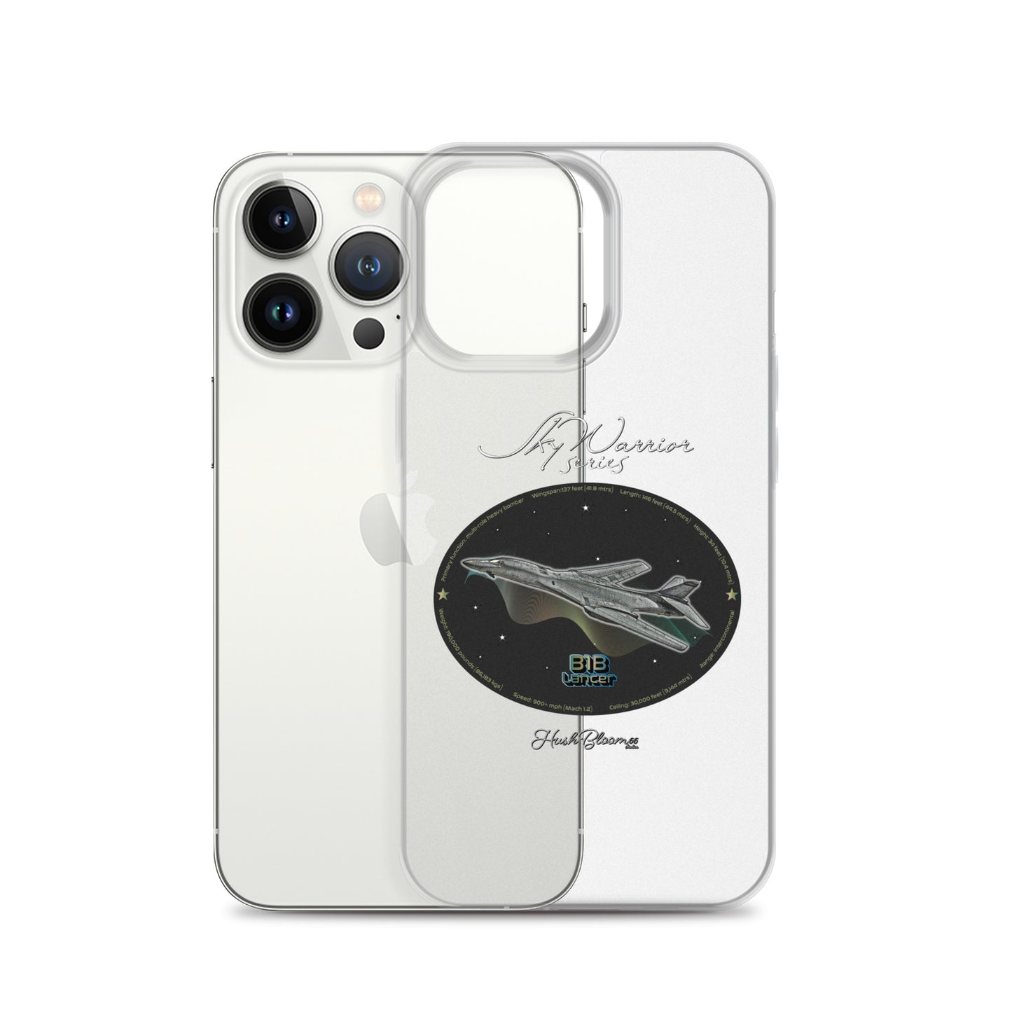 Clear - B1B Lancer Clear Case for iPhone