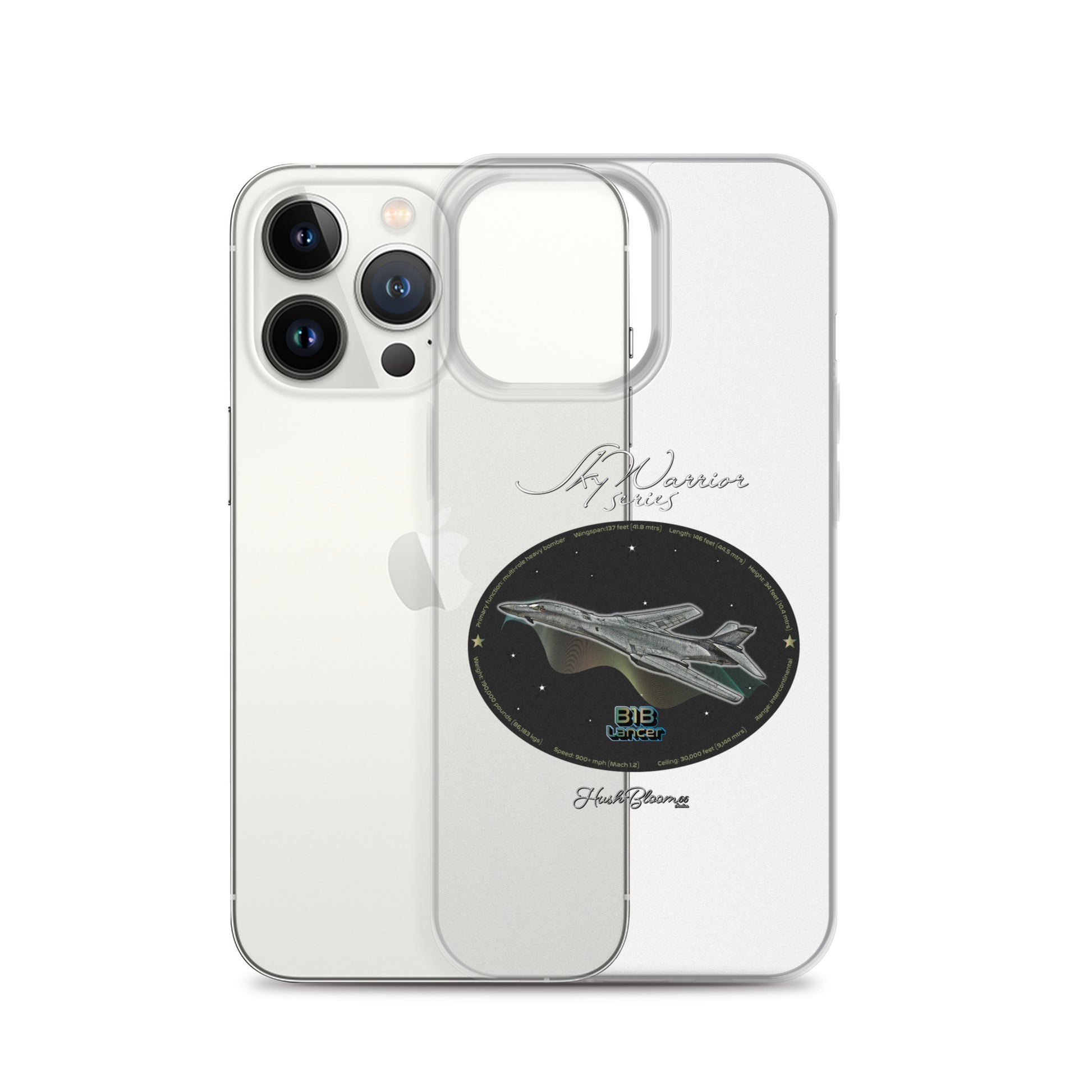 Clear - B1B Lancer Clear Case for iPhone