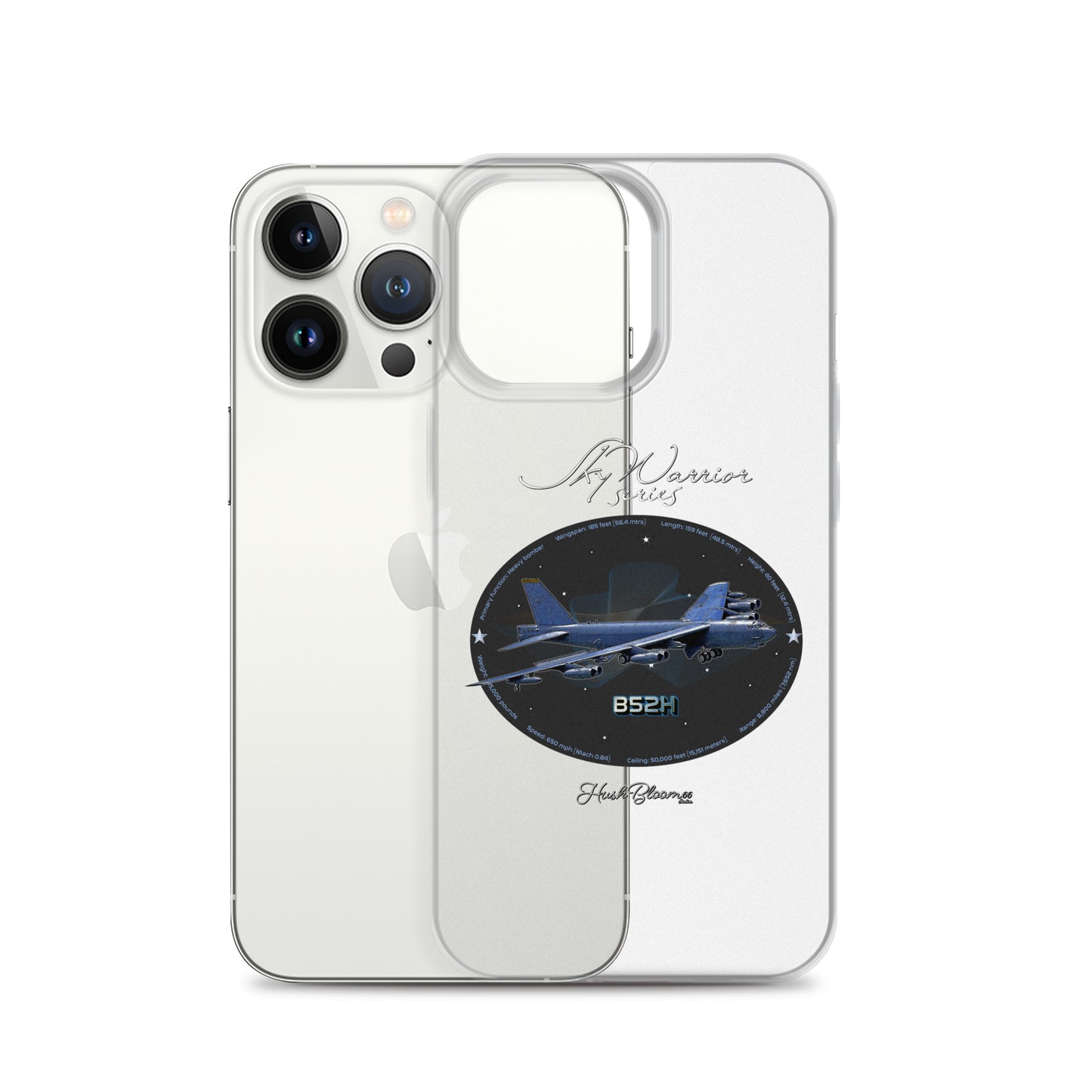 Clear - B52H Stratofortress Clear Case for iPhone