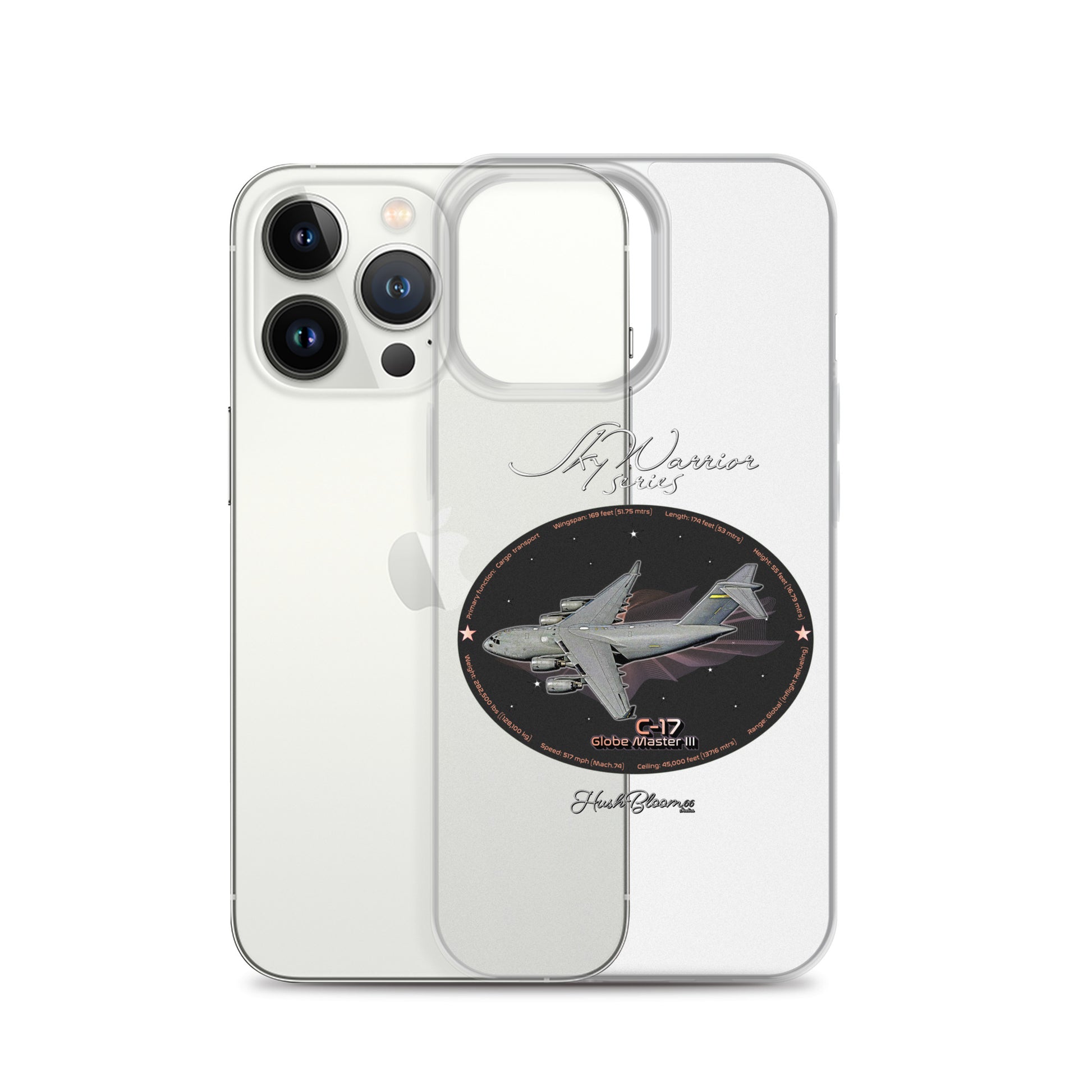 Clear - C17 Globe Master III Clear Case for iPhone