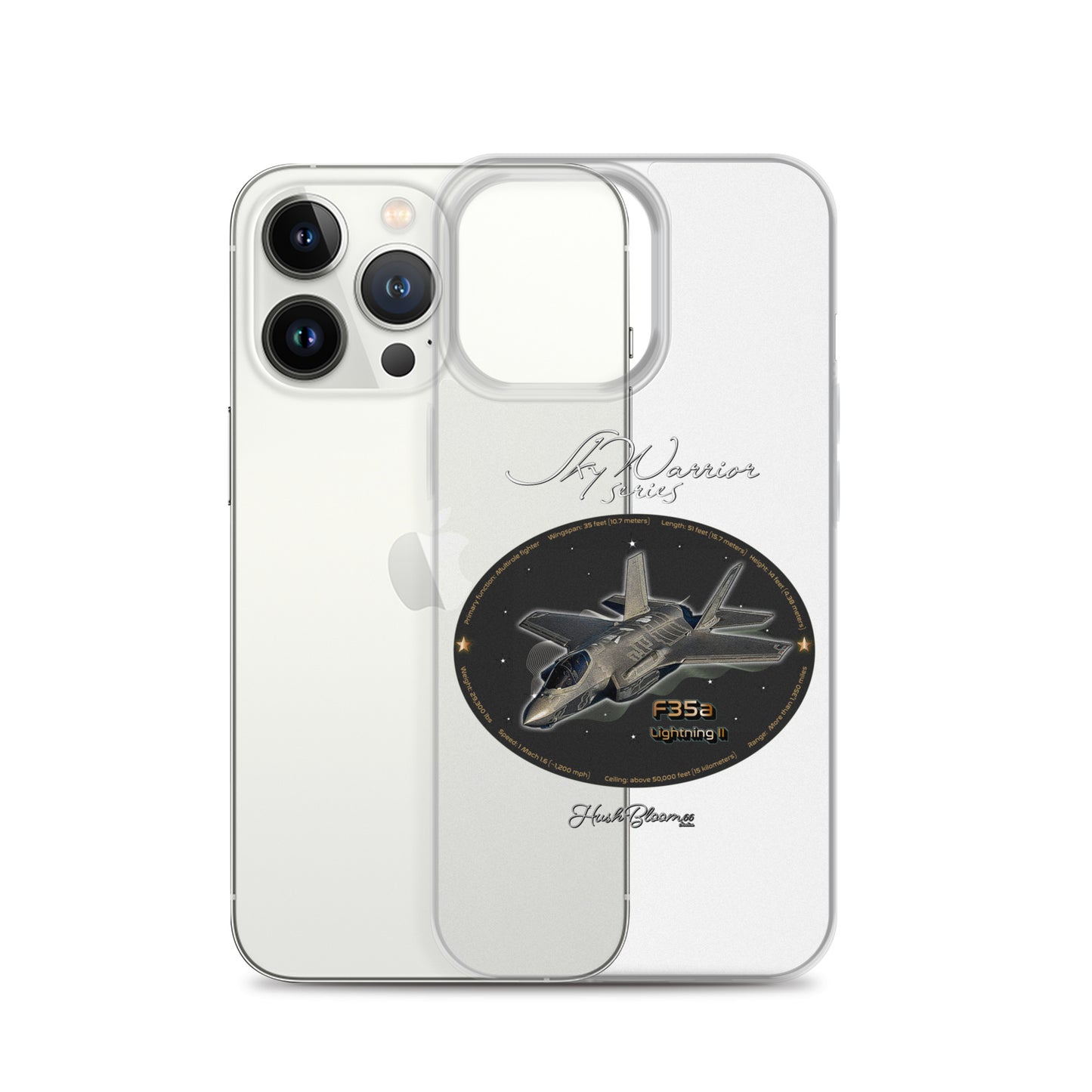 Clear - F35A Lightning Clear Case for iPhone