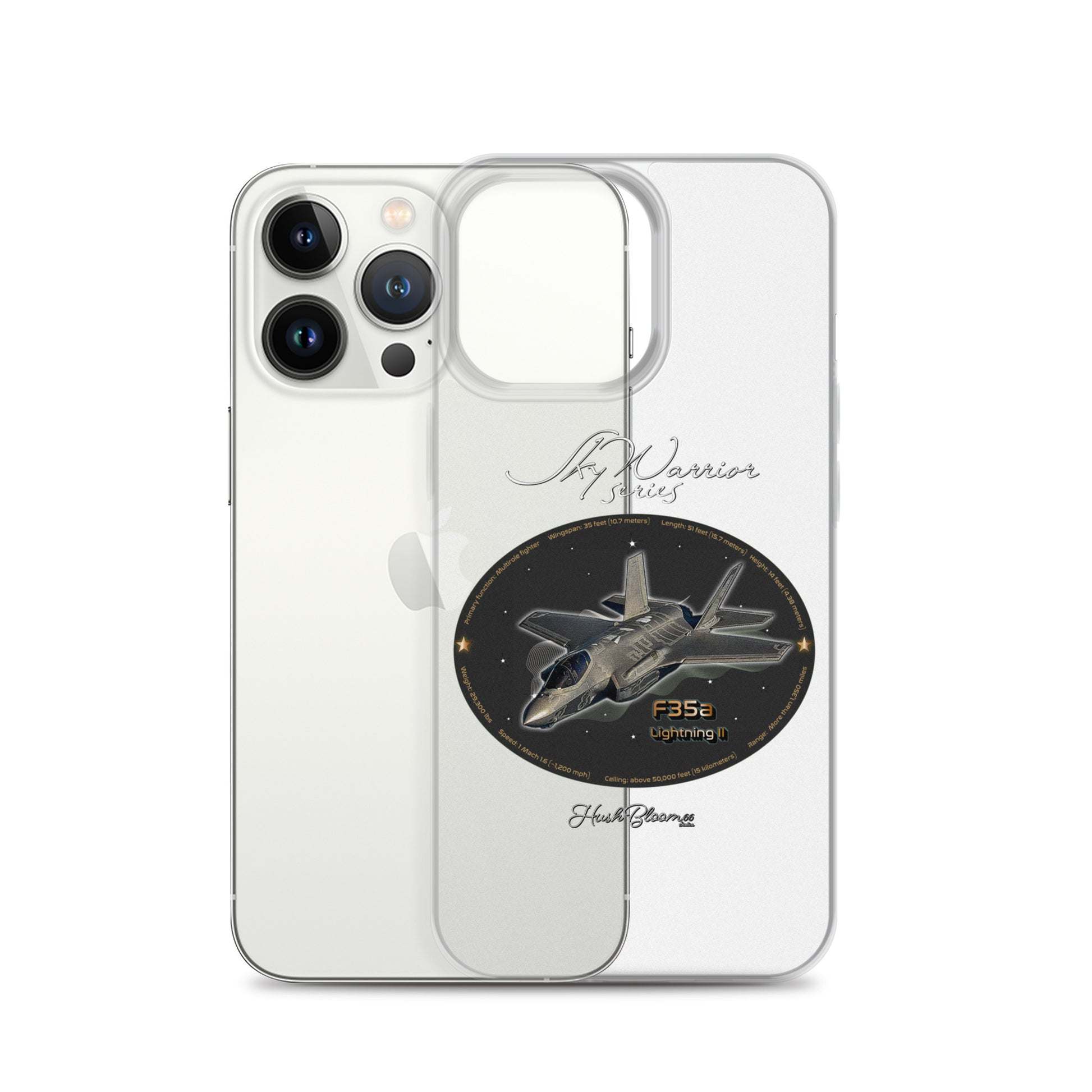 Clear - F35A Lightning Clear Case for iPhone