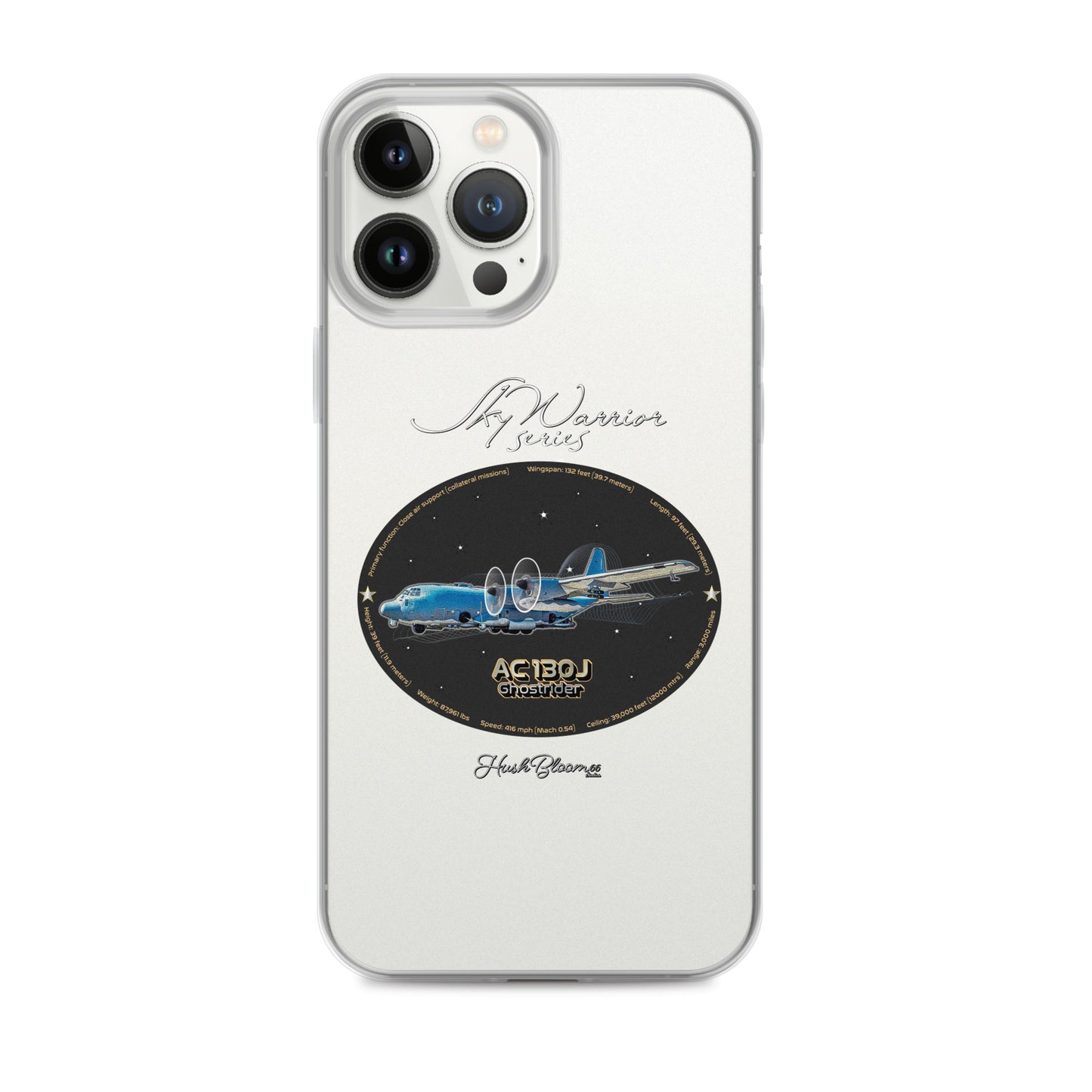 Clear - AC130J Ghostrider Clear Case for iPhone
