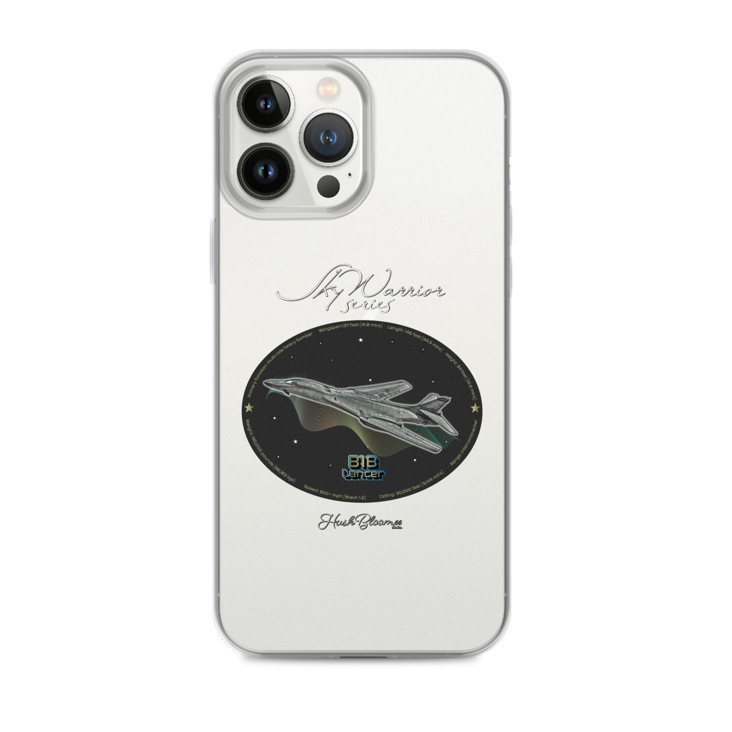 Clear - B1B Lancer Clear Case for iPhone