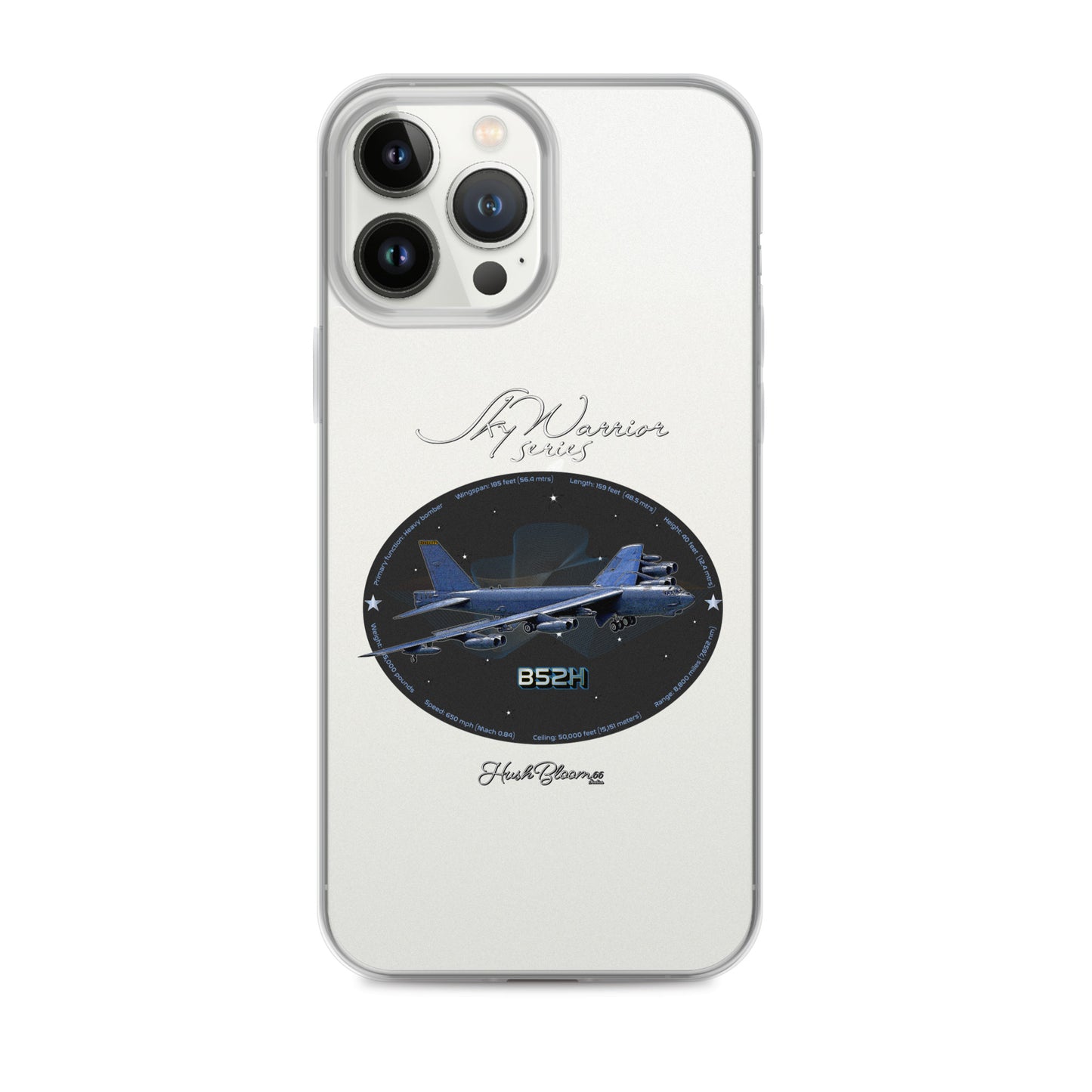 Clear - B52H Stratofortress Clear Case for iPhone