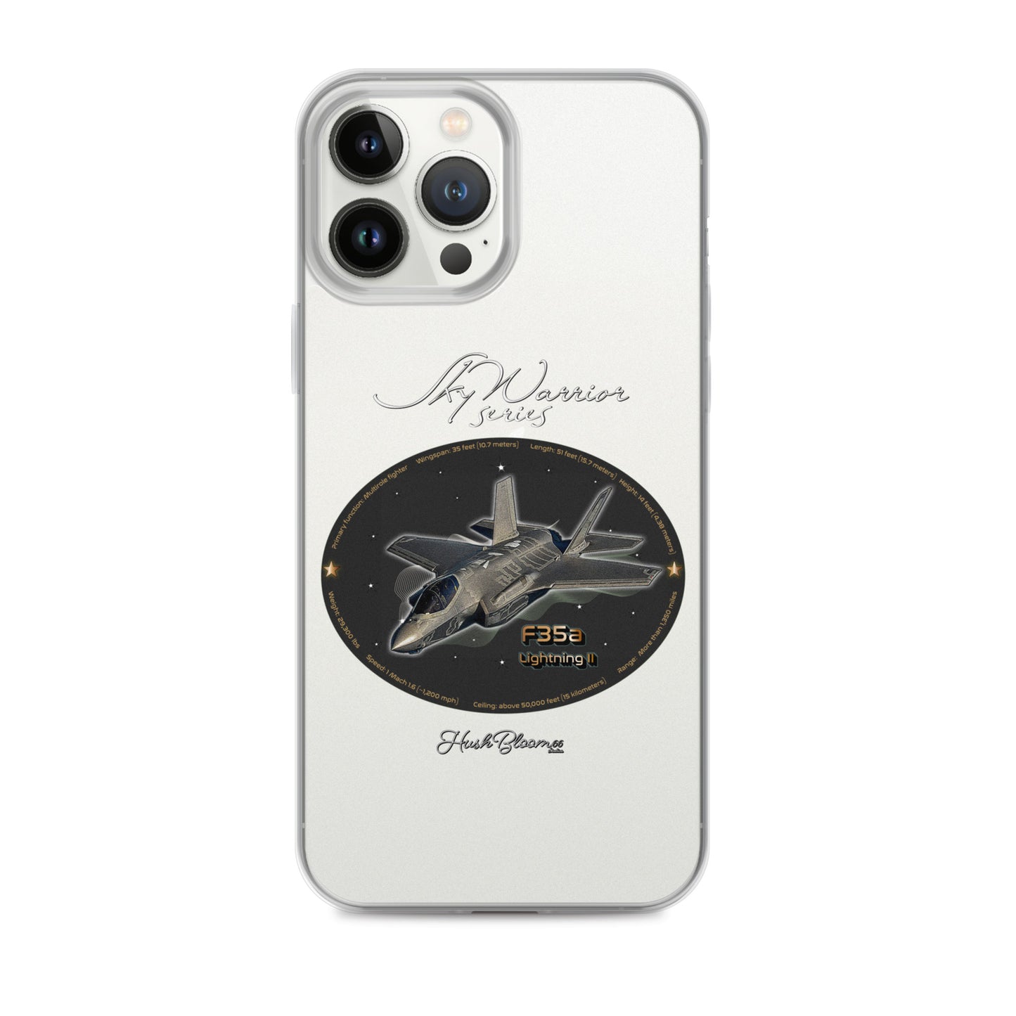 Clear - F35A Lightning Clear Case for iPhone
