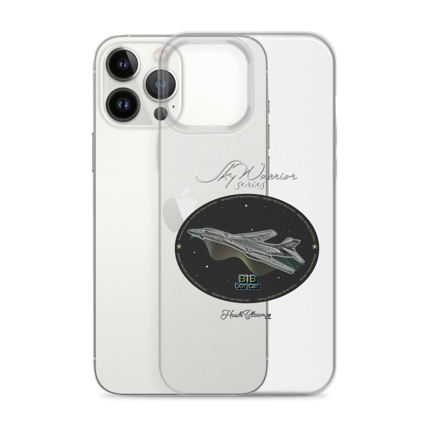 Clear - B1B Lancer Clear Case for iPhone