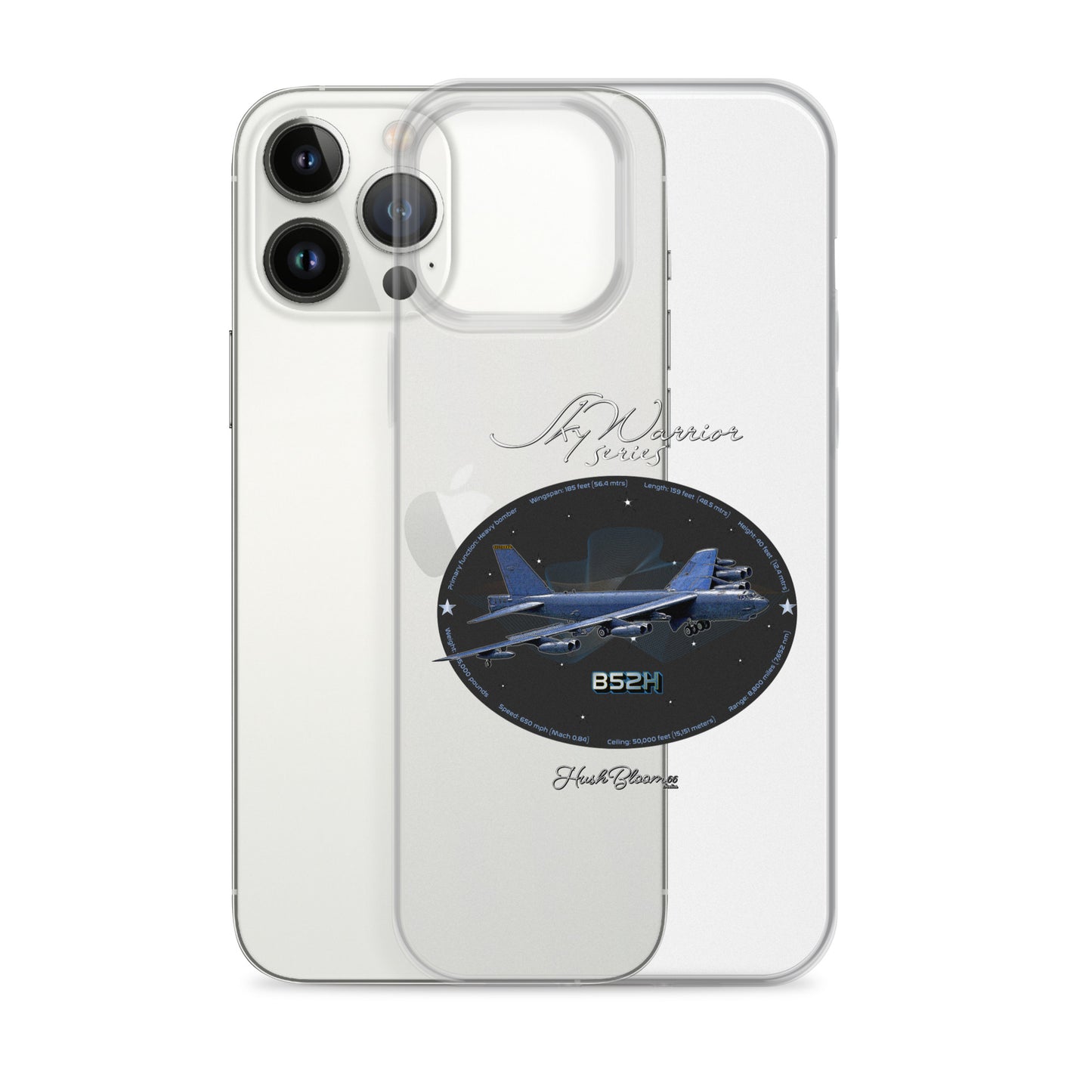 Clear - B52H Stratofortress Clear Case for iPhone
