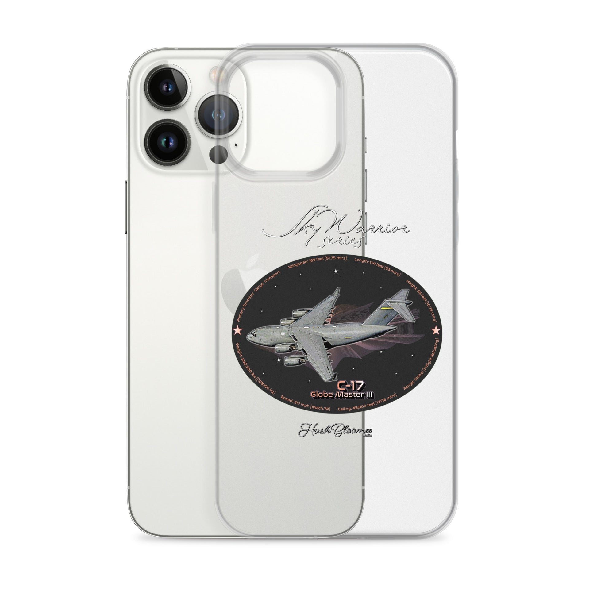 Clear - C17 Globe Master III Clear Case for iPhone