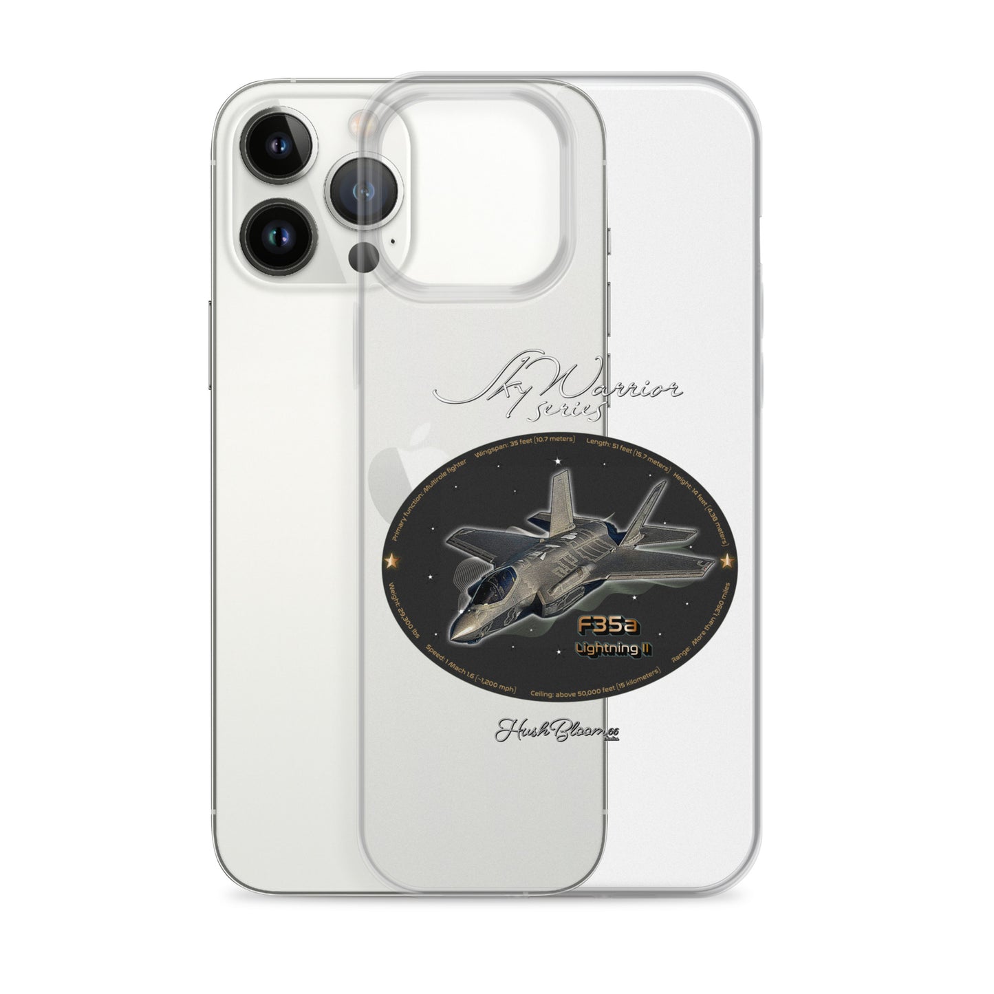 Clear - F35A Lightning Clear Case for iPhone
