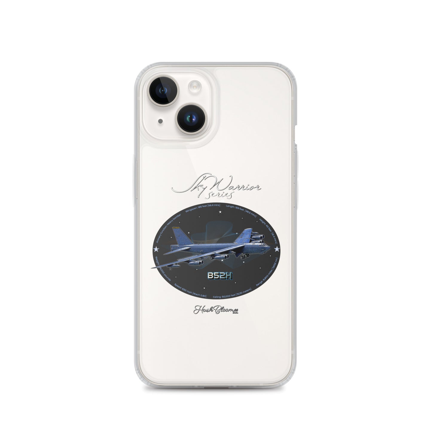 Clear - B52H Stratofortress Clear Case for iPhone