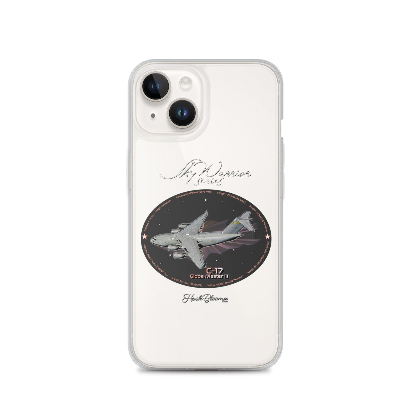 Clear - C17 Globe Master III Clear Case for iPhone
