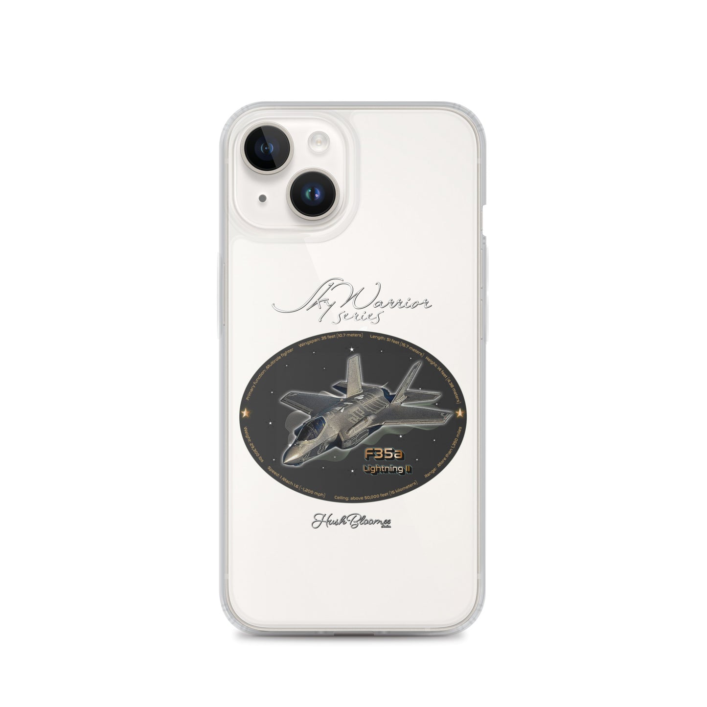 Clear - F35A Lightning Clear Case for iPhone