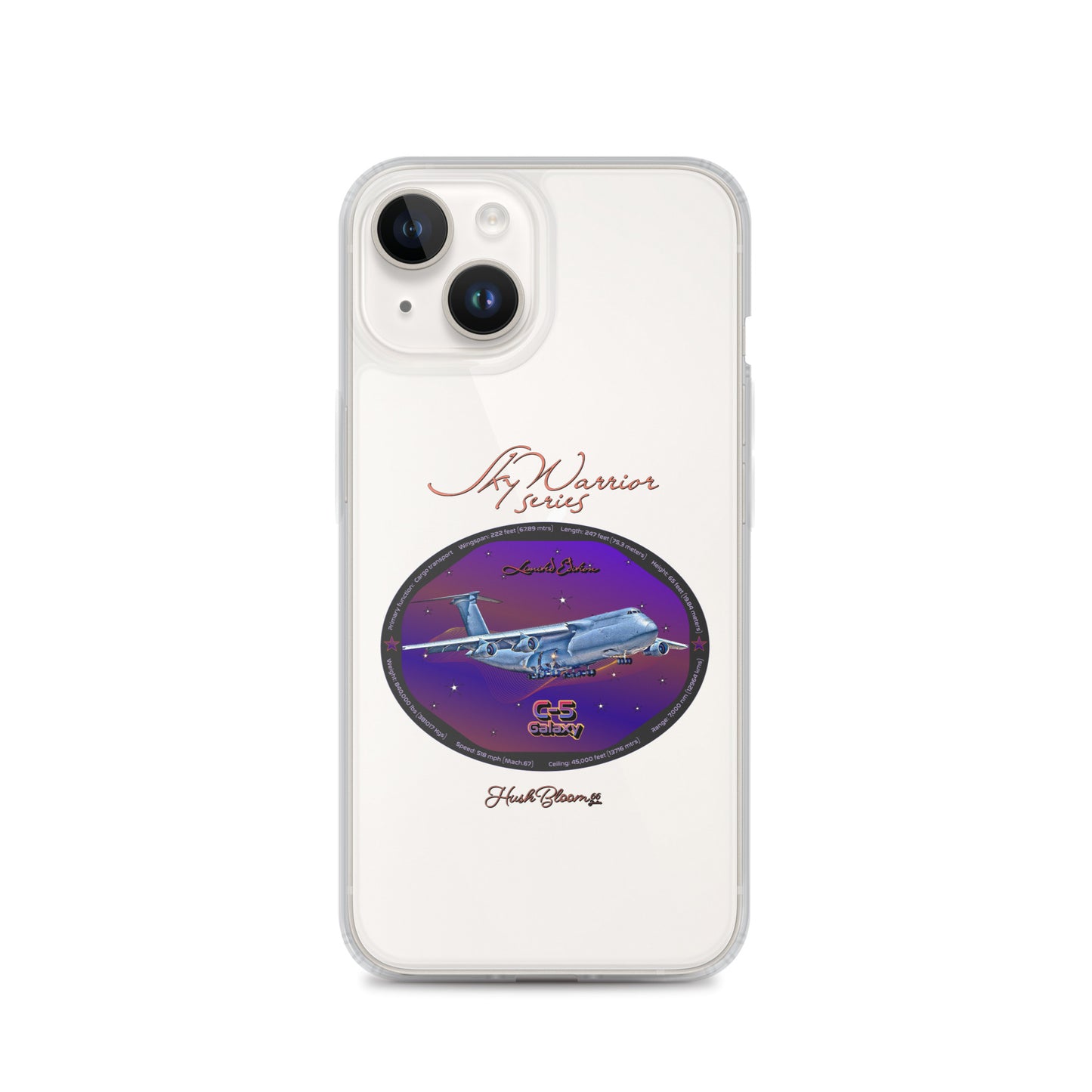 Clear - C5 Galaxy (Limited Edition) Clear Case for iPhone
