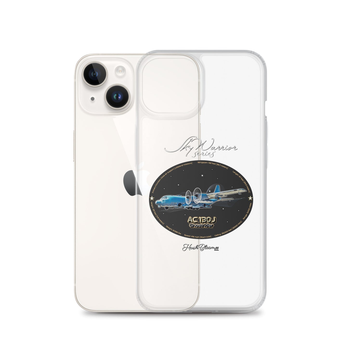 Clear - AC130J Ghostrider Clear Case for iPhone