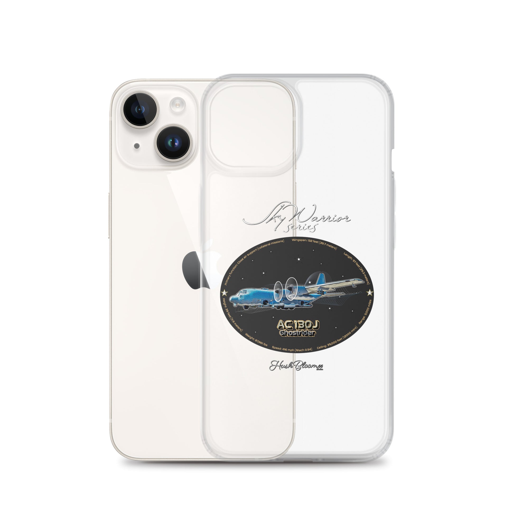Clear - AC130J Ghostrider Clear Case for iPhone