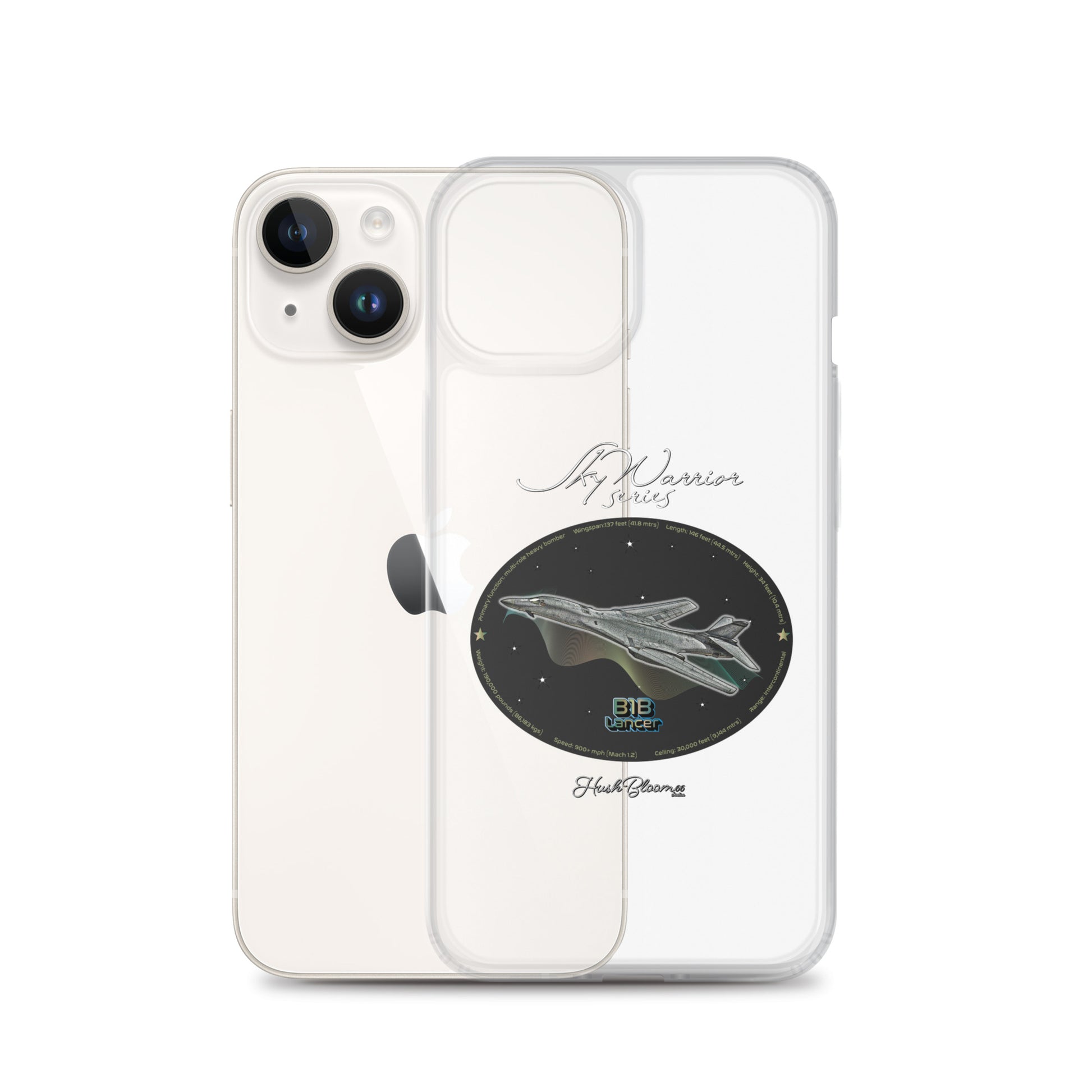 Clear - B1B Lancer Clear Case for iPhone