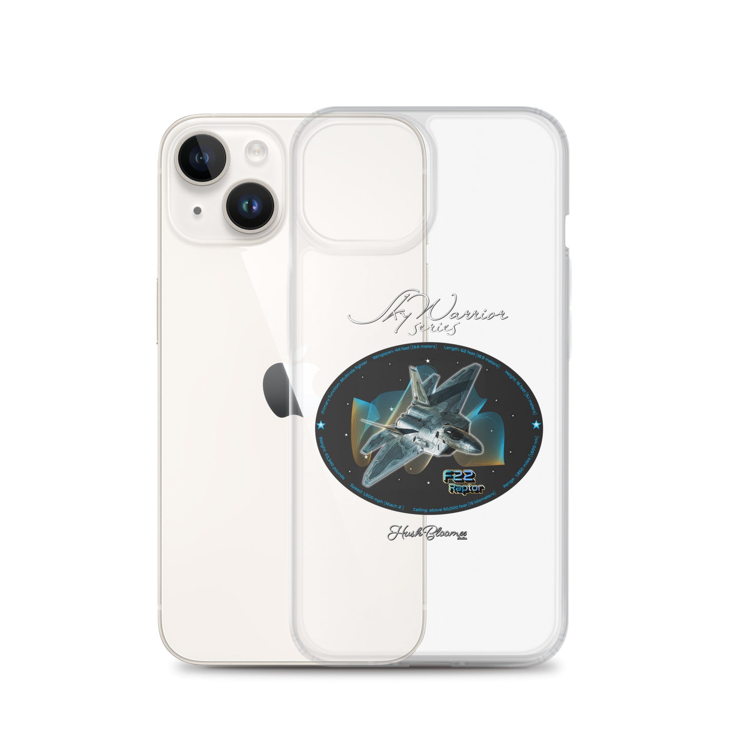 Clear - F22 Raptor Clear Case for iPhone