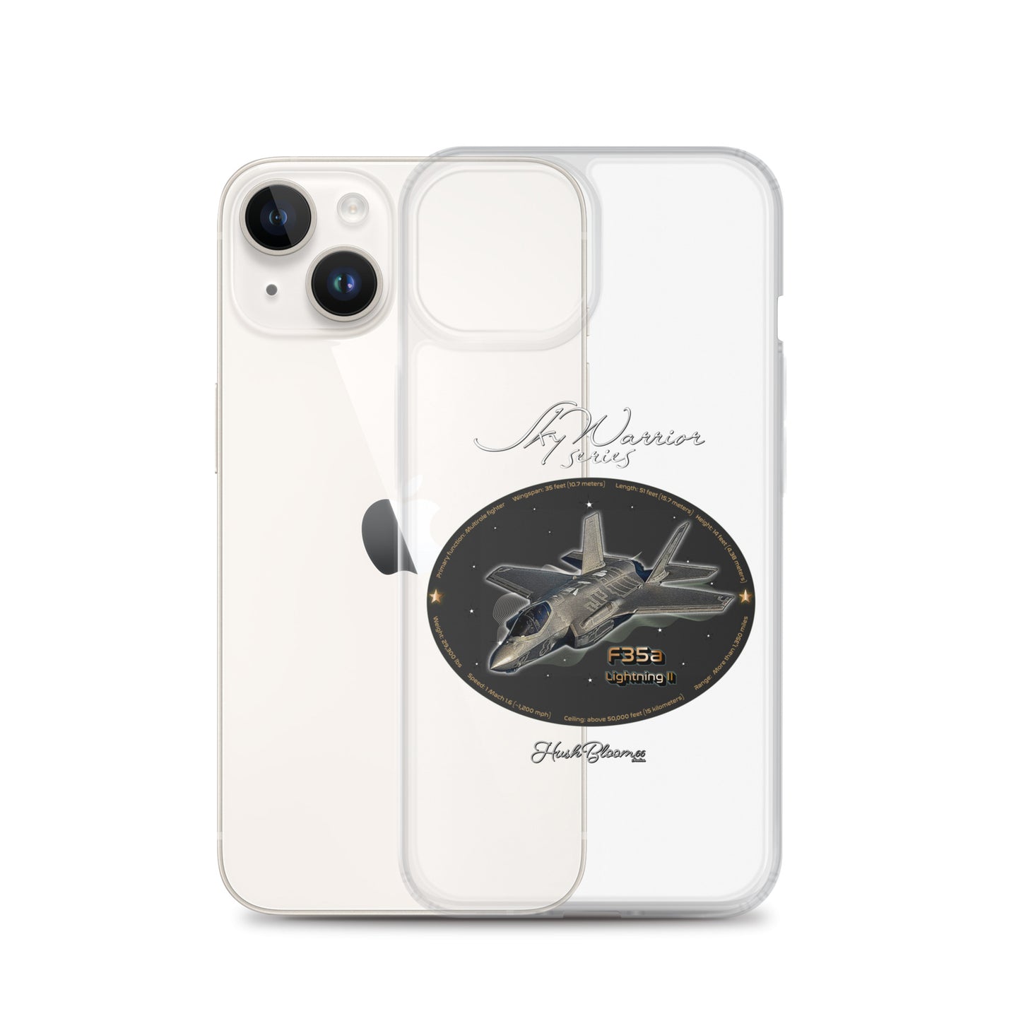 Clear - F35A Lightning Clear Case for iPhone
