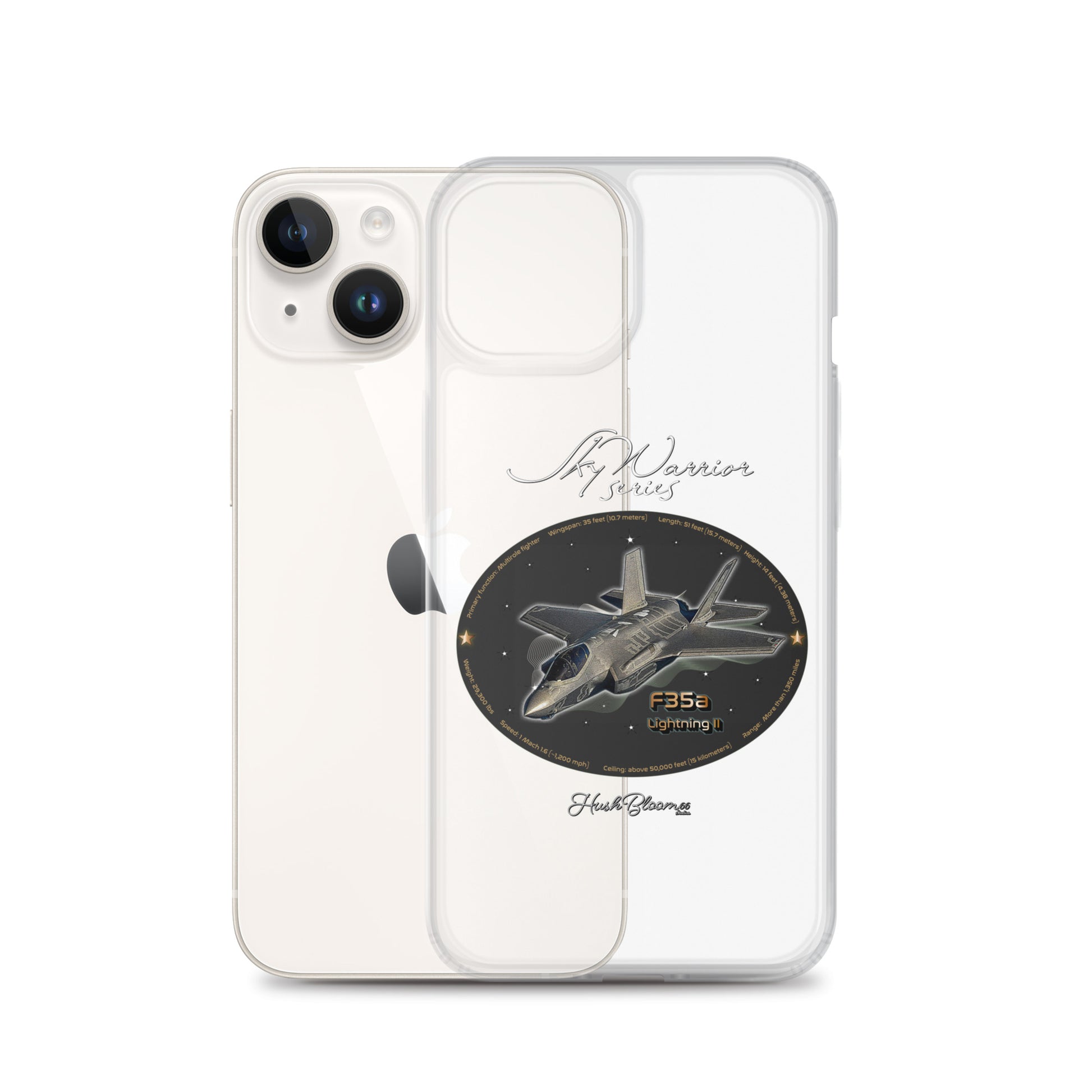 Clear - F35A Lightning Clear Case for iPhone
