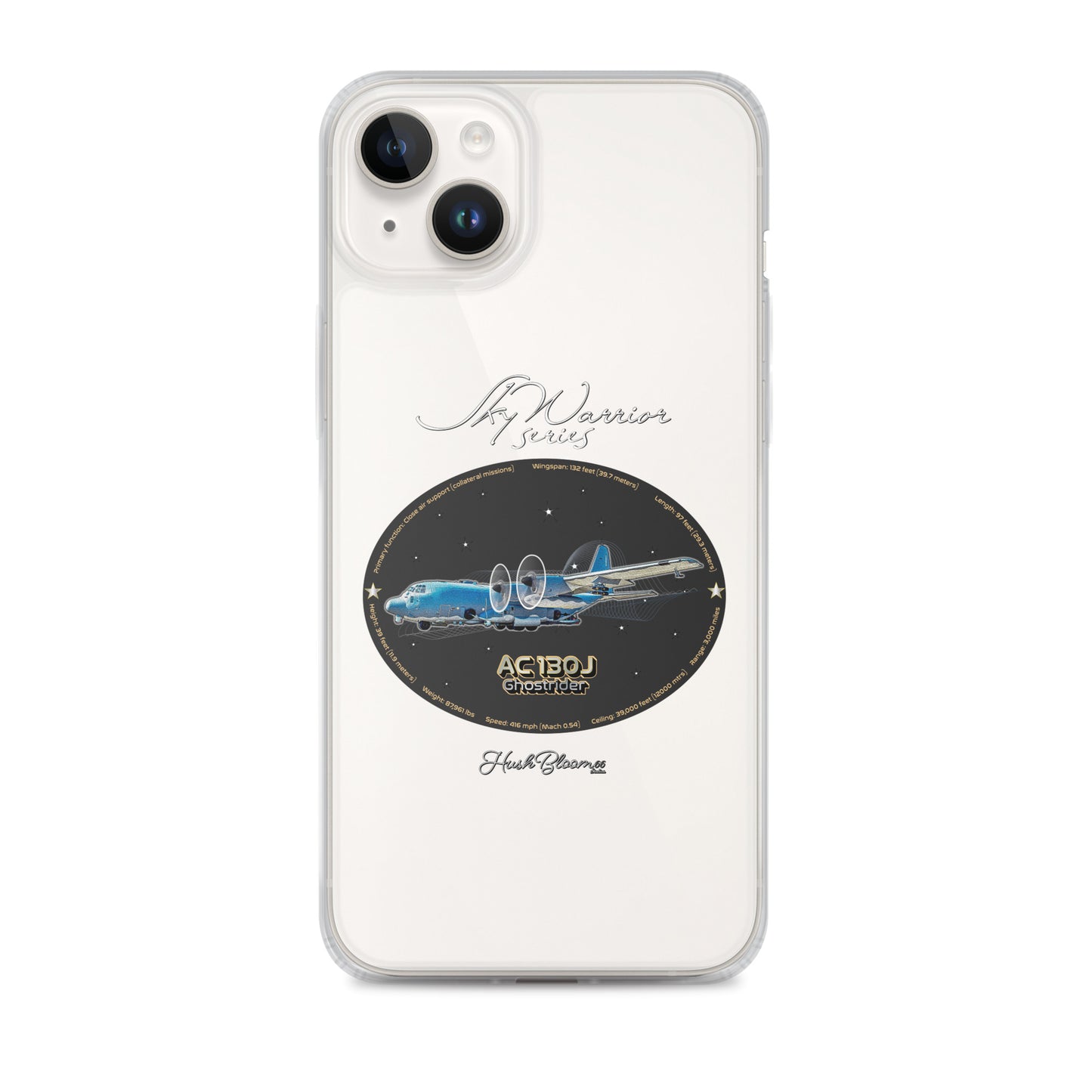 Clear - AC130J Ghostrider Clear Case for iPhone