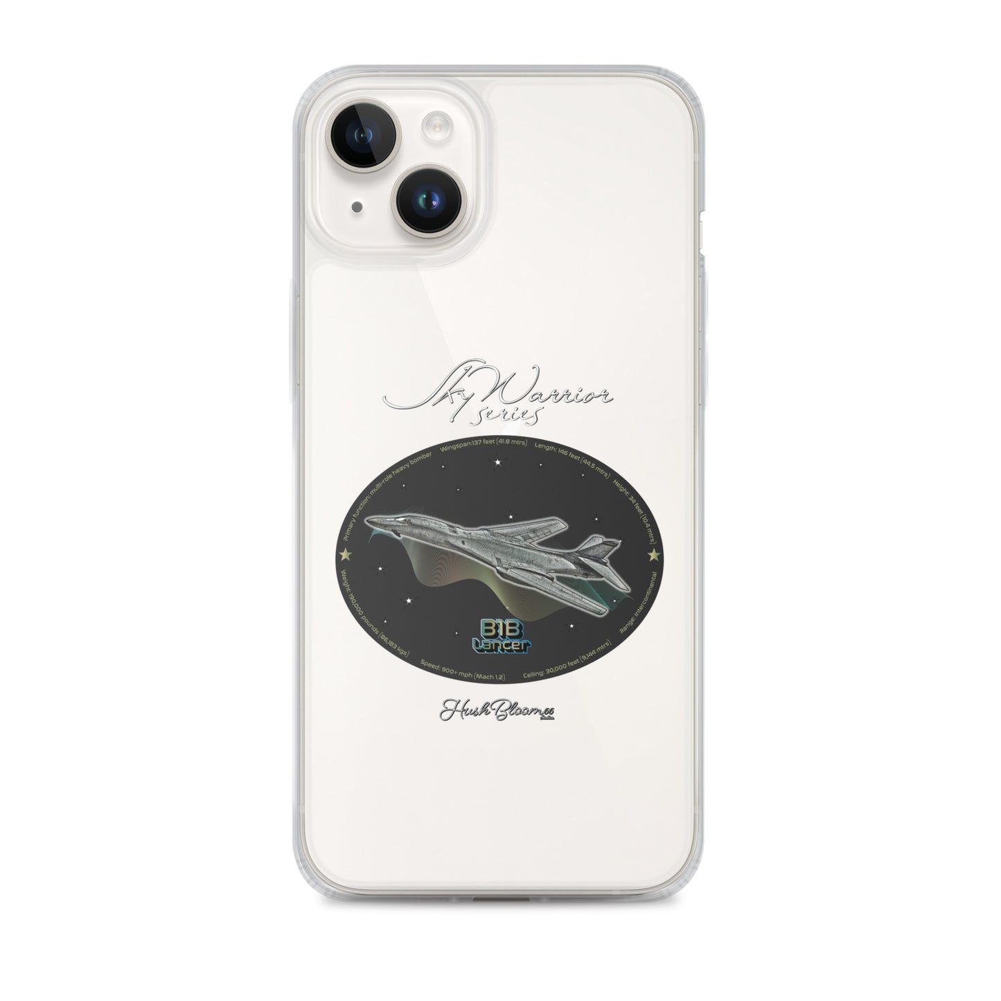 Clear - B1B Lancer Clear Case for iPhone