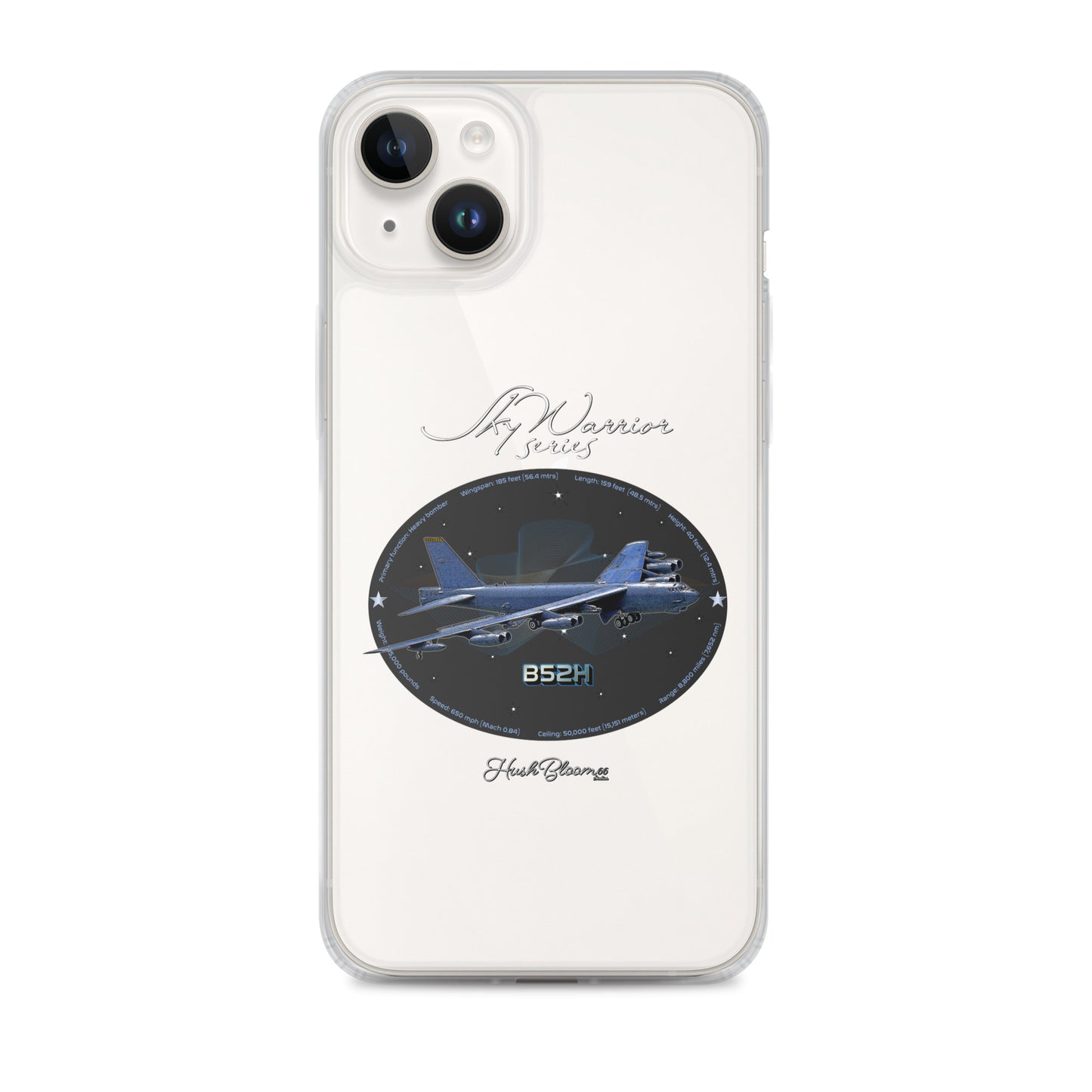 Clear - B52H Stratofortress Clear Case for iPhone