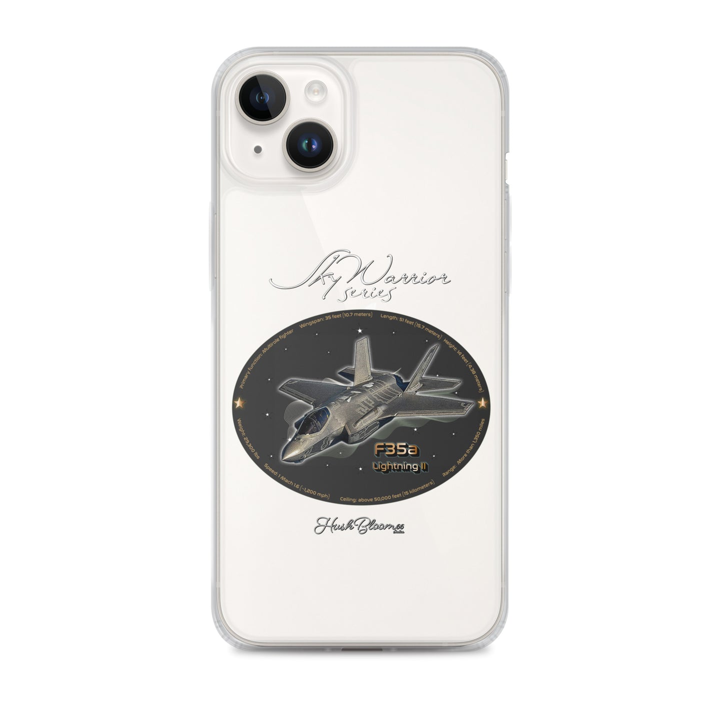 Clear - F35A Lightning Clear Case for iPhone