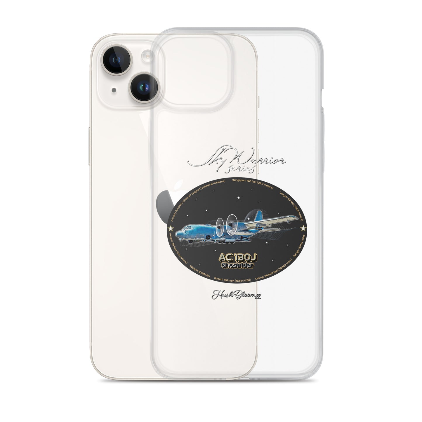 Clear - AC130J Ghostrider Clear Case for iPhone