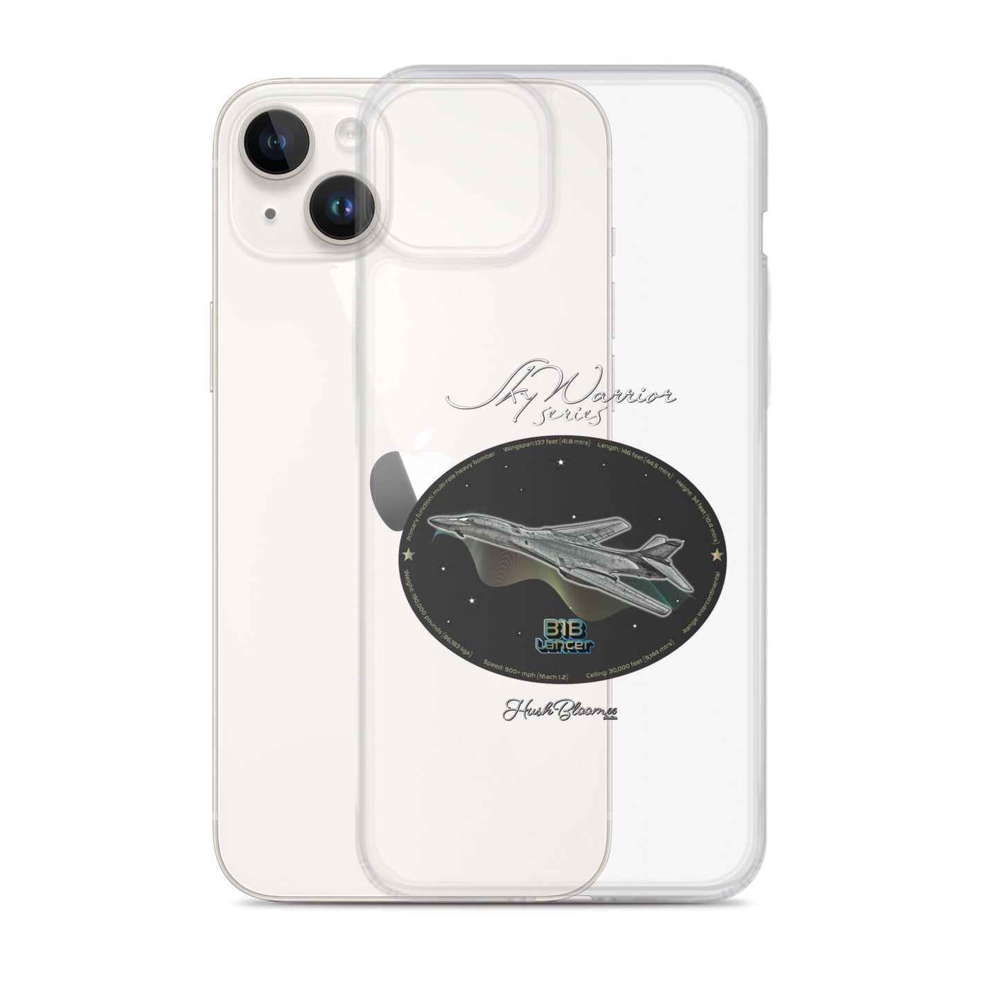 Clear - B1B Lancer Clear Case for iPhone