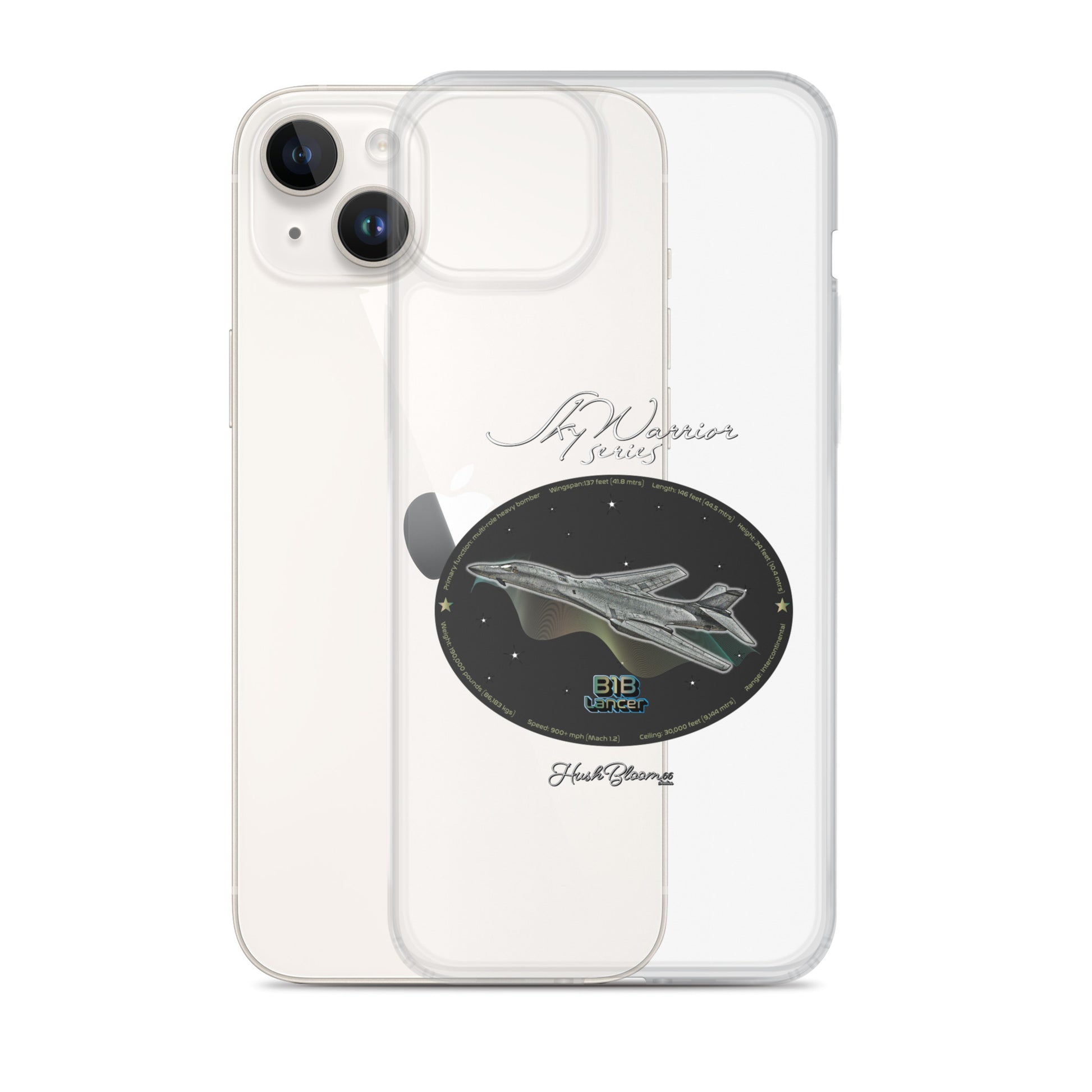 Clear - B1B Lancer Clear Case for iPhone