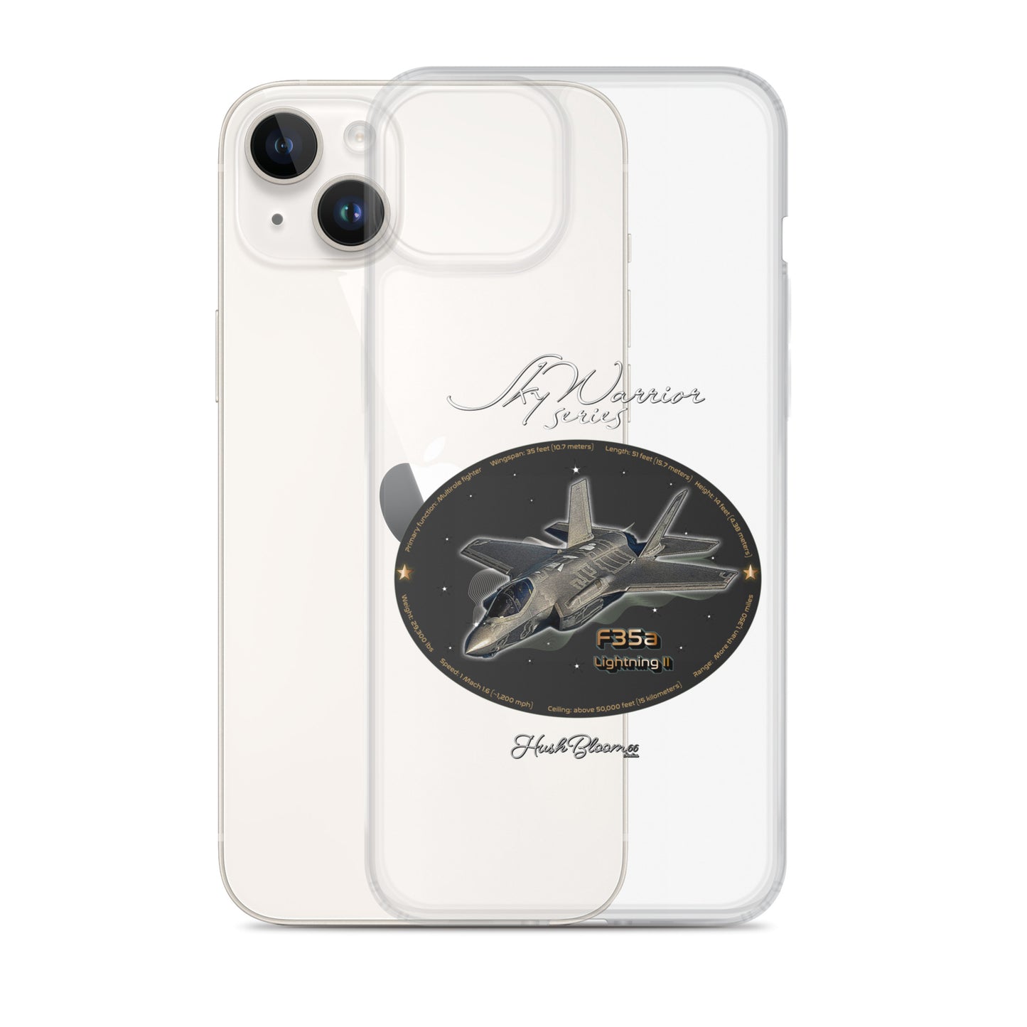 Clear - F35A Lightning Clear Case for iPhone