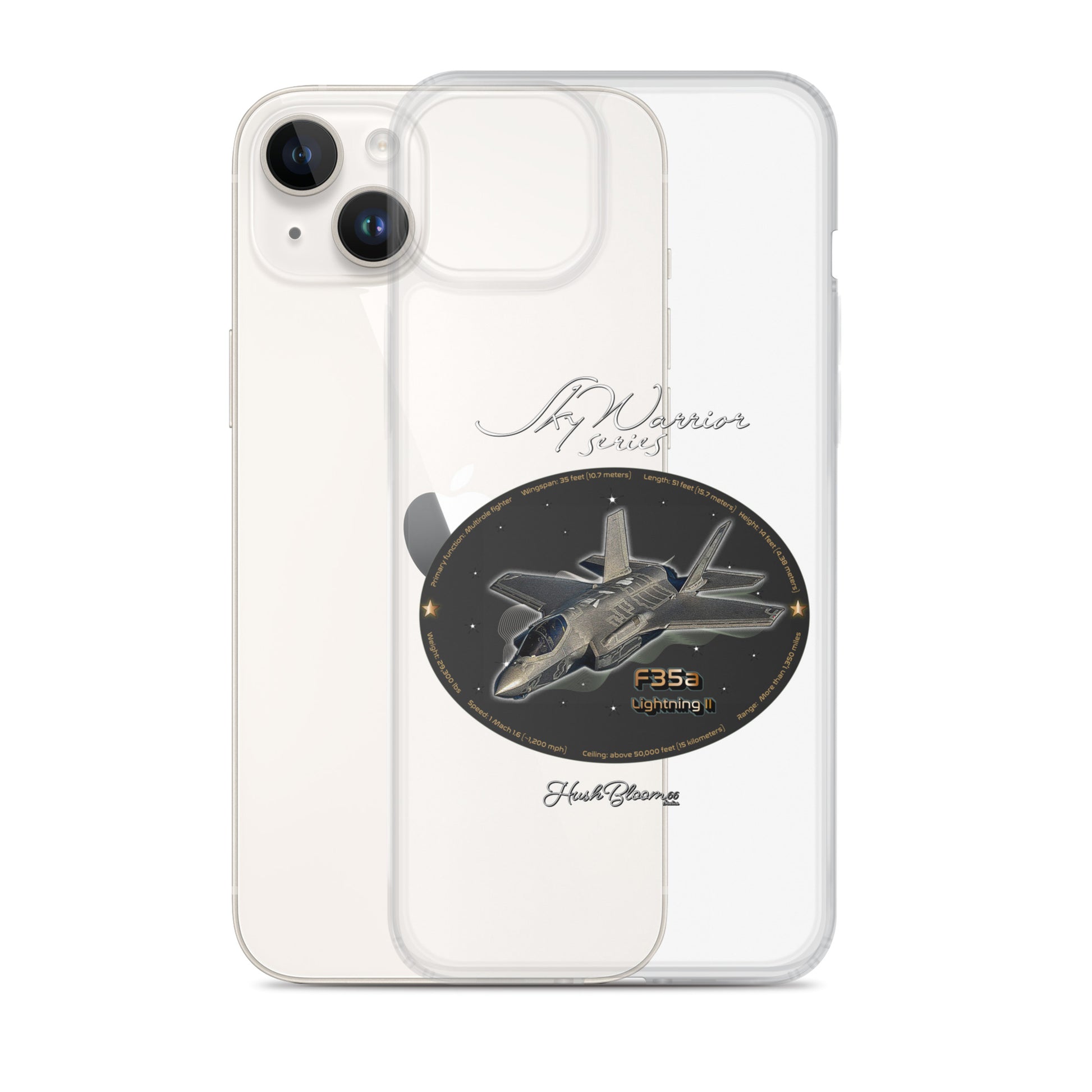 Clear - F35A Lightning Clear Case for iPhone