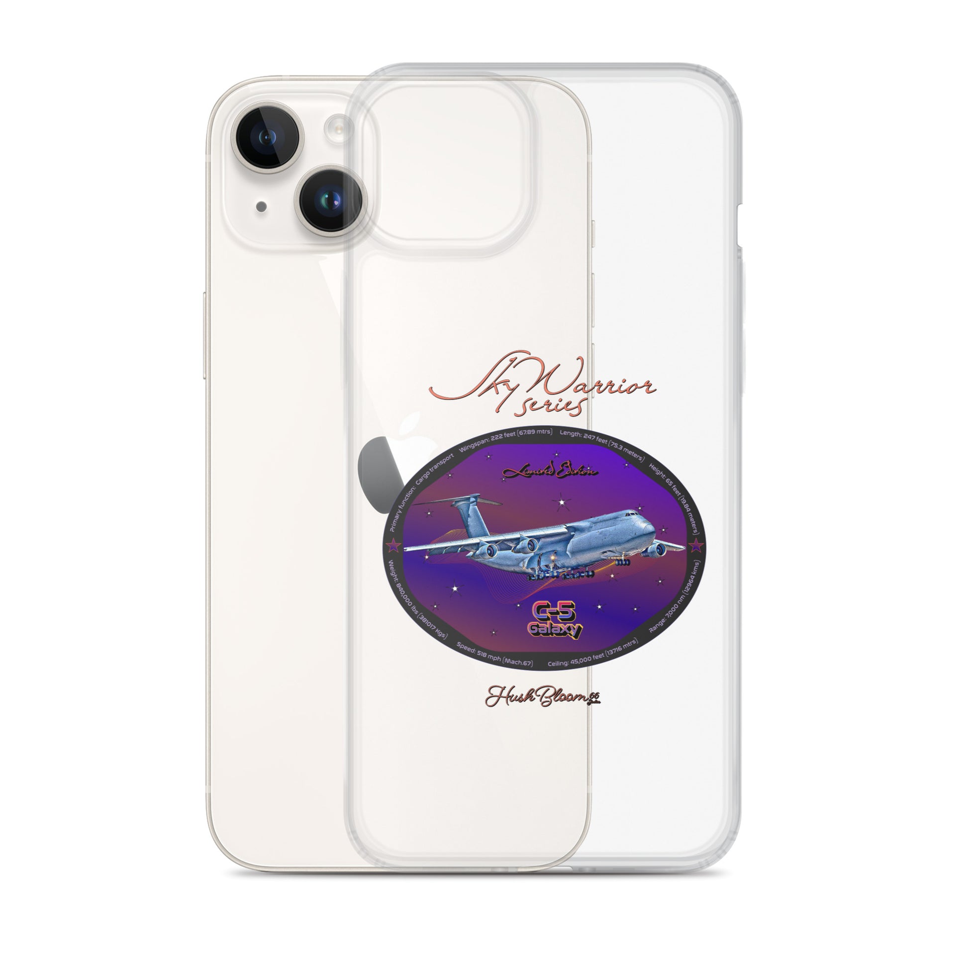 Clear - C5 Galaxy (Limited Edition) Clear Case for iPhone