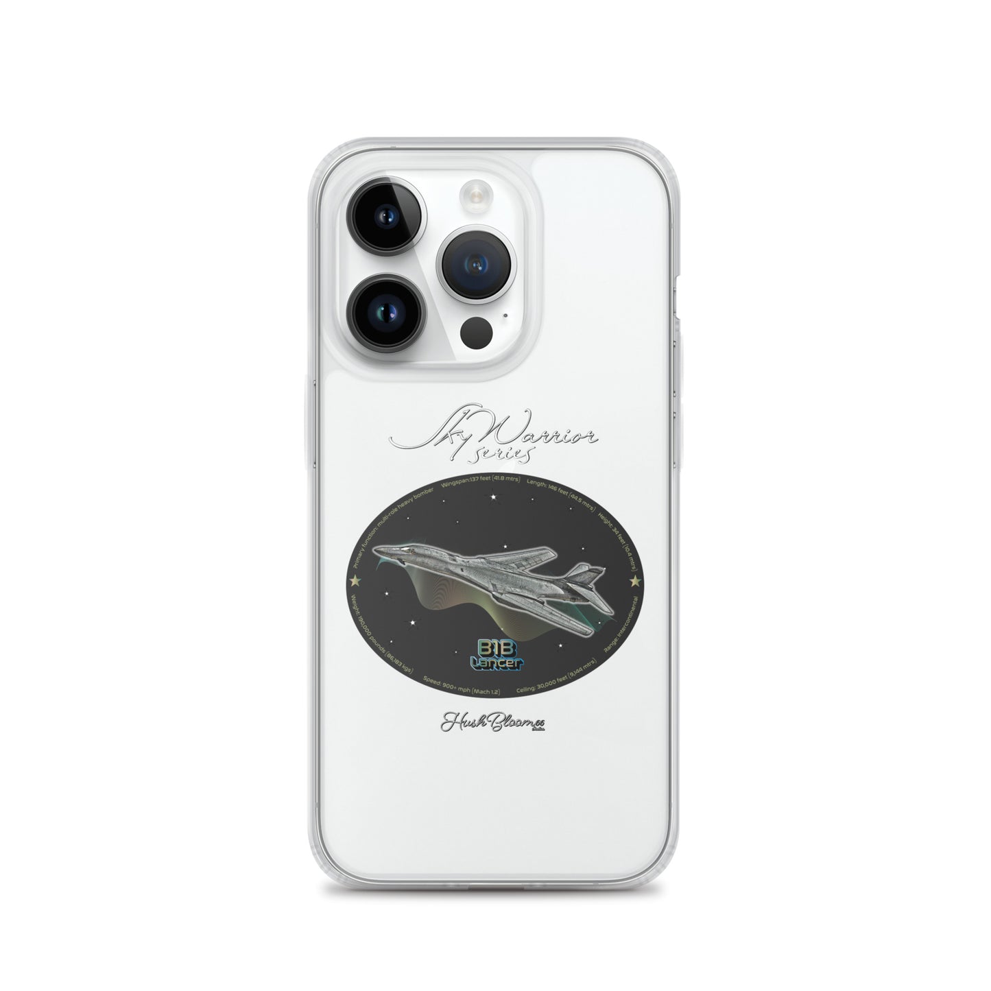 Clear - B1B Lancer Clear Case for iPhone